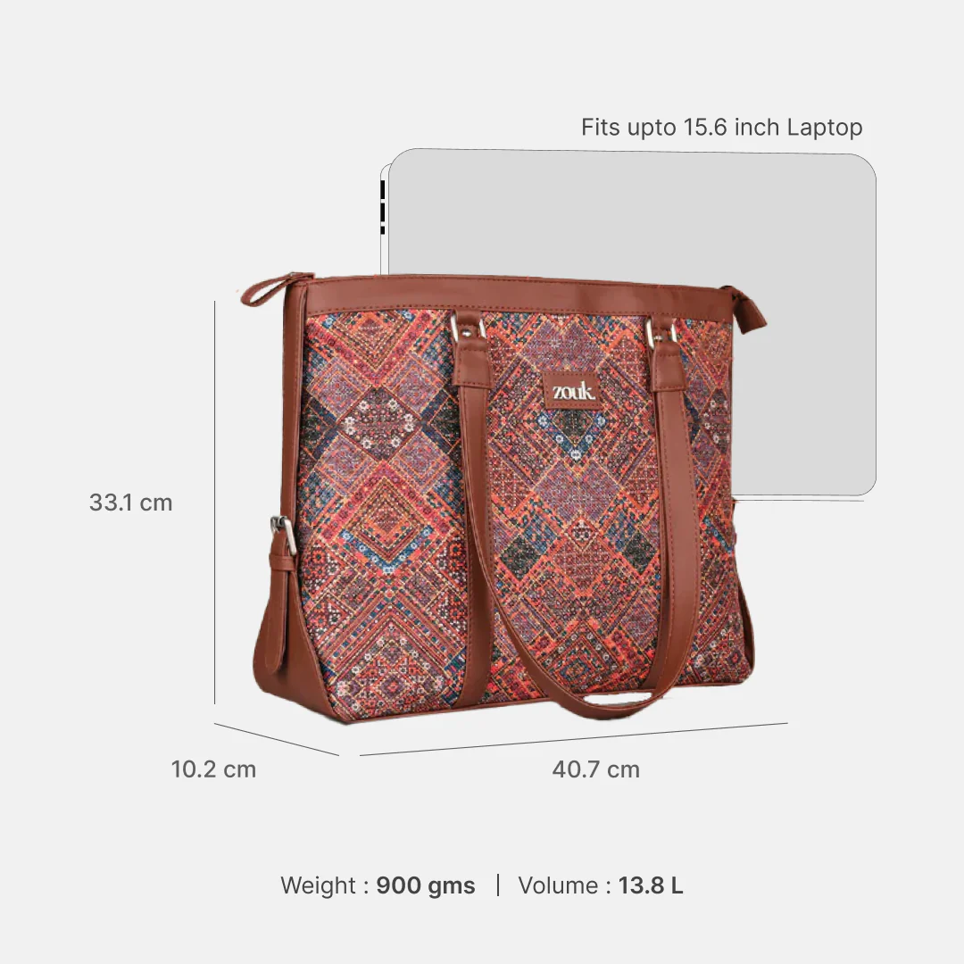 Bhuj Rabari Women's Office Bag - Image 4