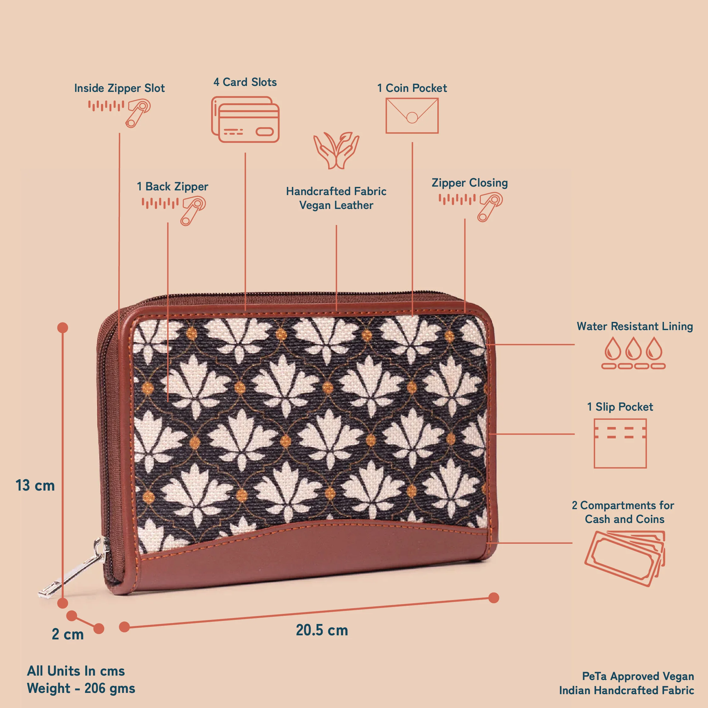 Bidri Kaiser Chain Wallet - Image 5