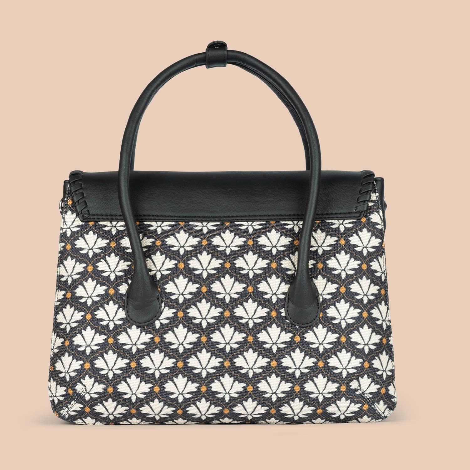 Bidri Kaiser & Paisley Print - SAK Satchel & Classic Zipper Wallet Combo - Image 3