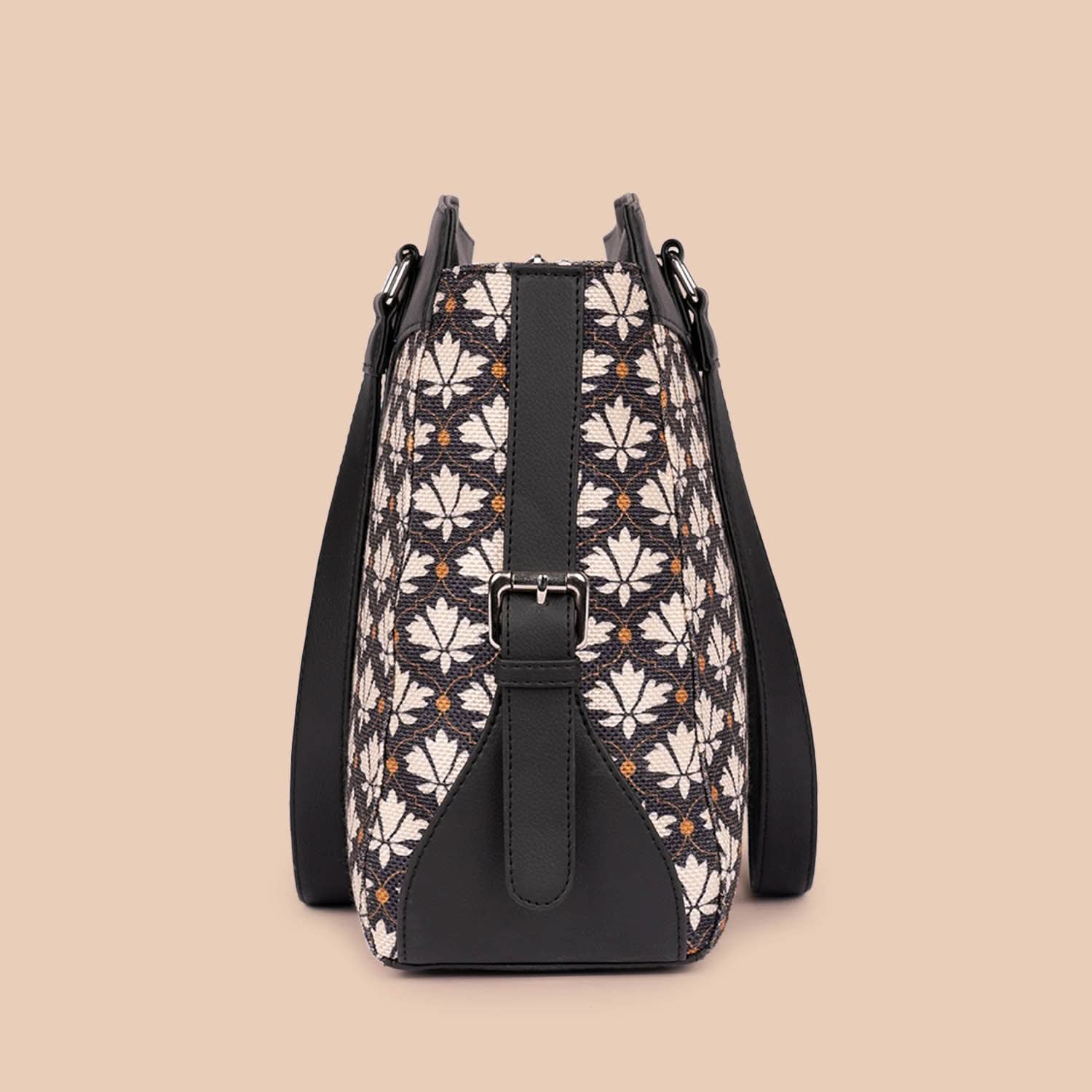 Bidri Kaiser & Paisley Print - Women's Work Bag & Classic Zipper Wallet Combo - Image 5