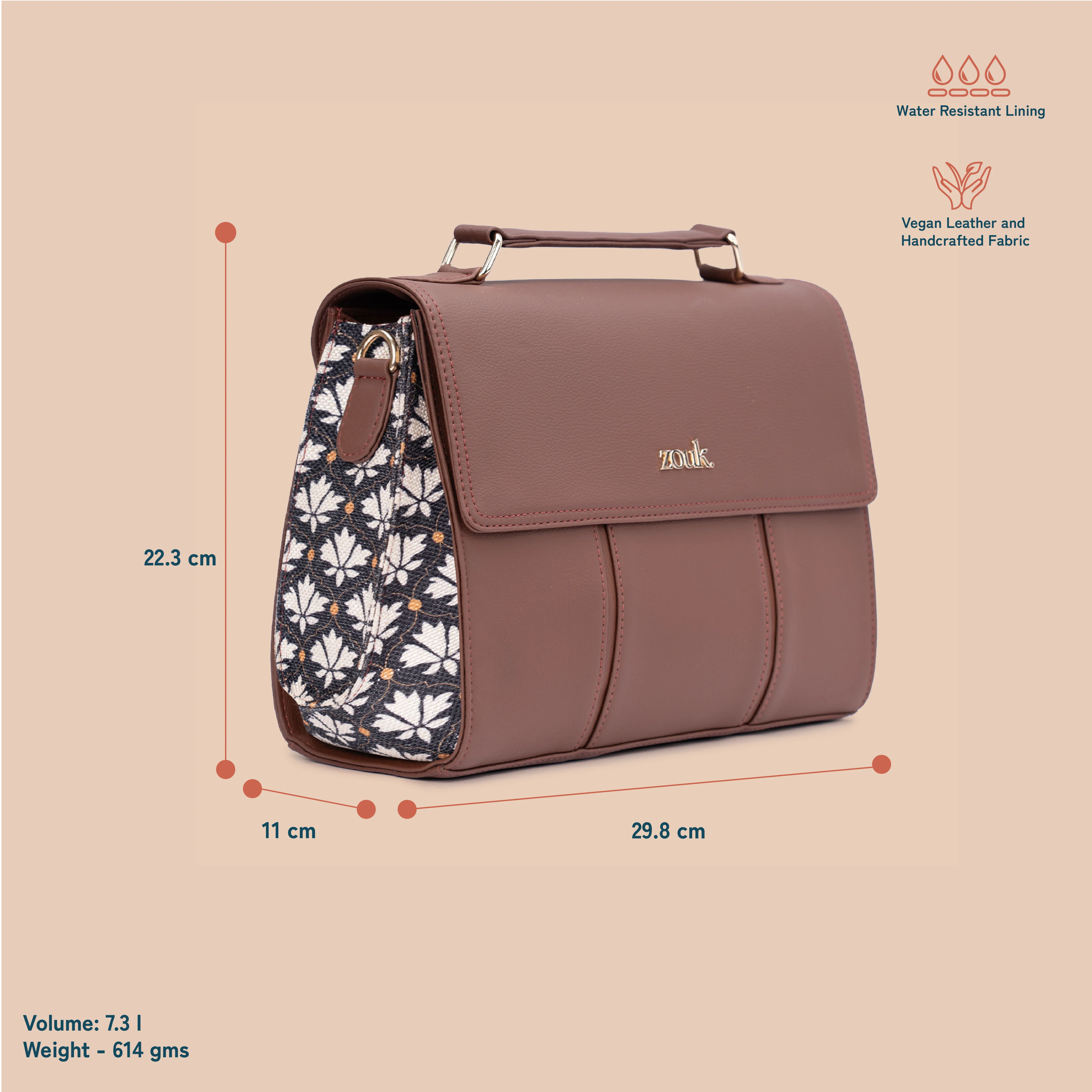 Rhea Kapoor Satchel Bag - Bidri Kaiser - Image 3