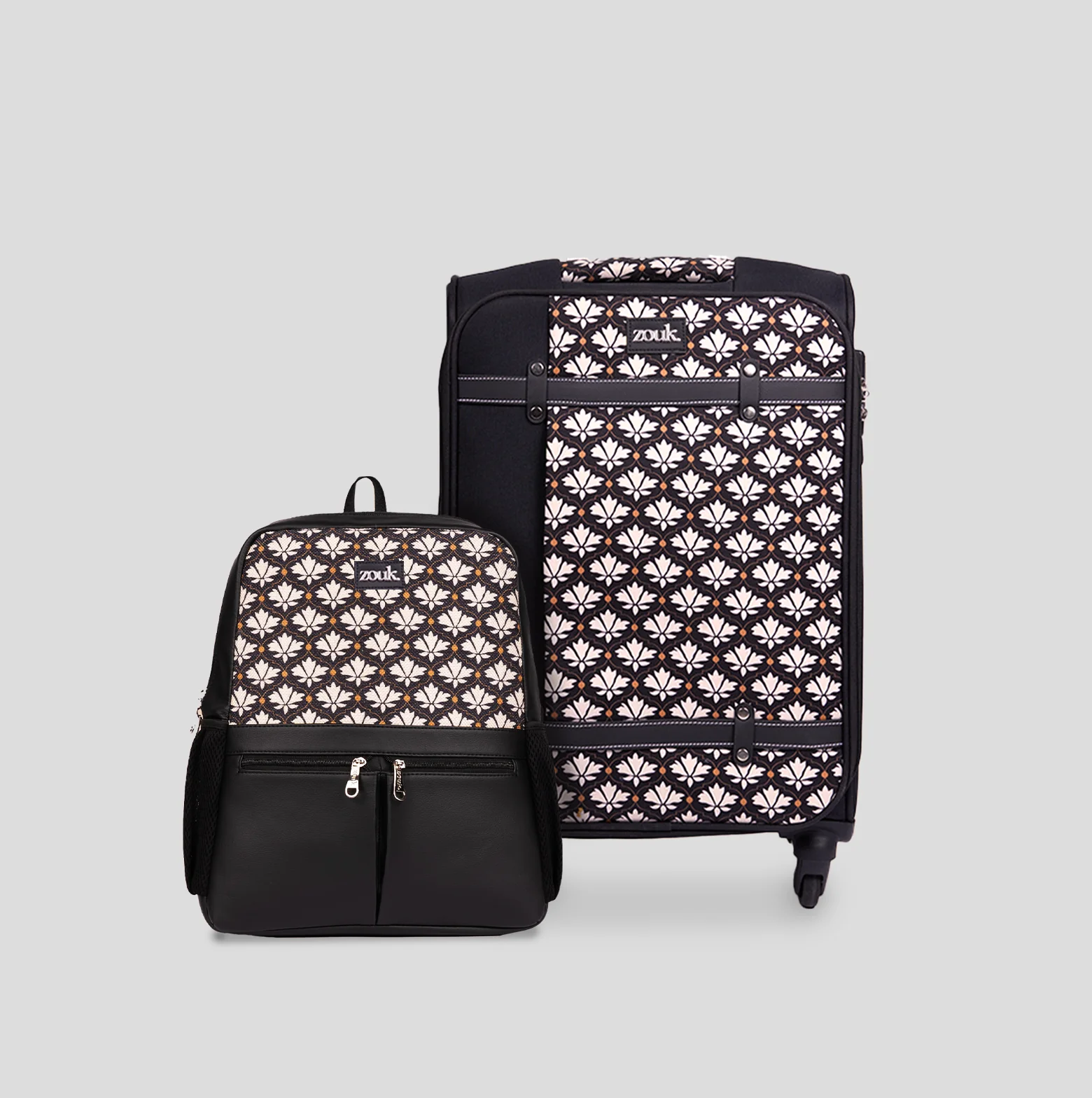 Bidri Kaiser Saira Black Trolley x Bidri Kaiser Office Backpack - Image 2