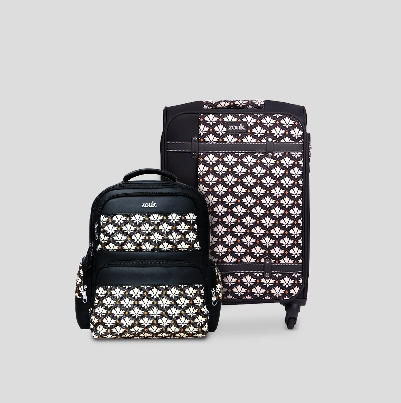 Bidri Kaiser Saira Black Trolley x Bidri Kaiser Pro backpack - Image 2