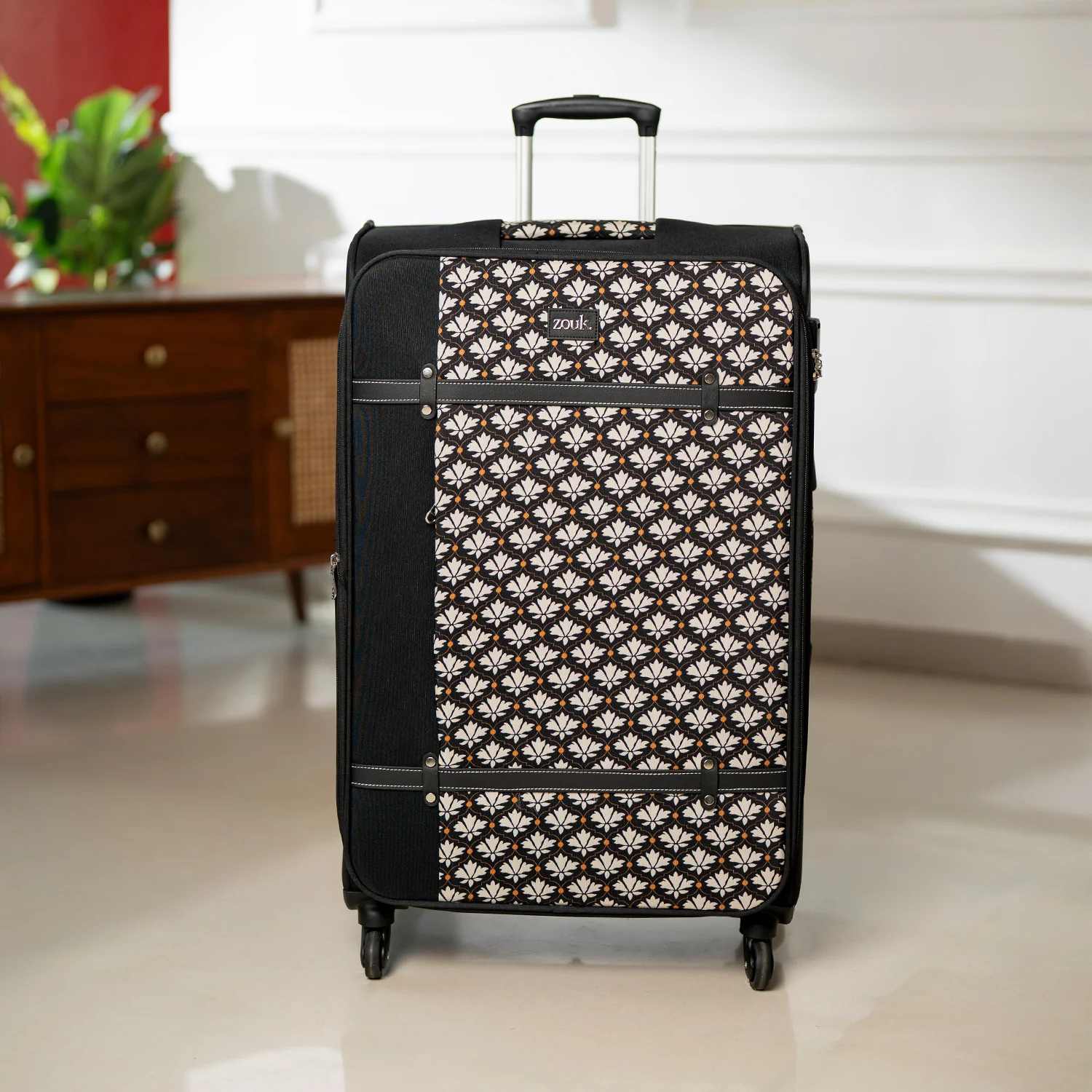Bidri Kaiser Saira Trolley Bag - (Black) - Image 9