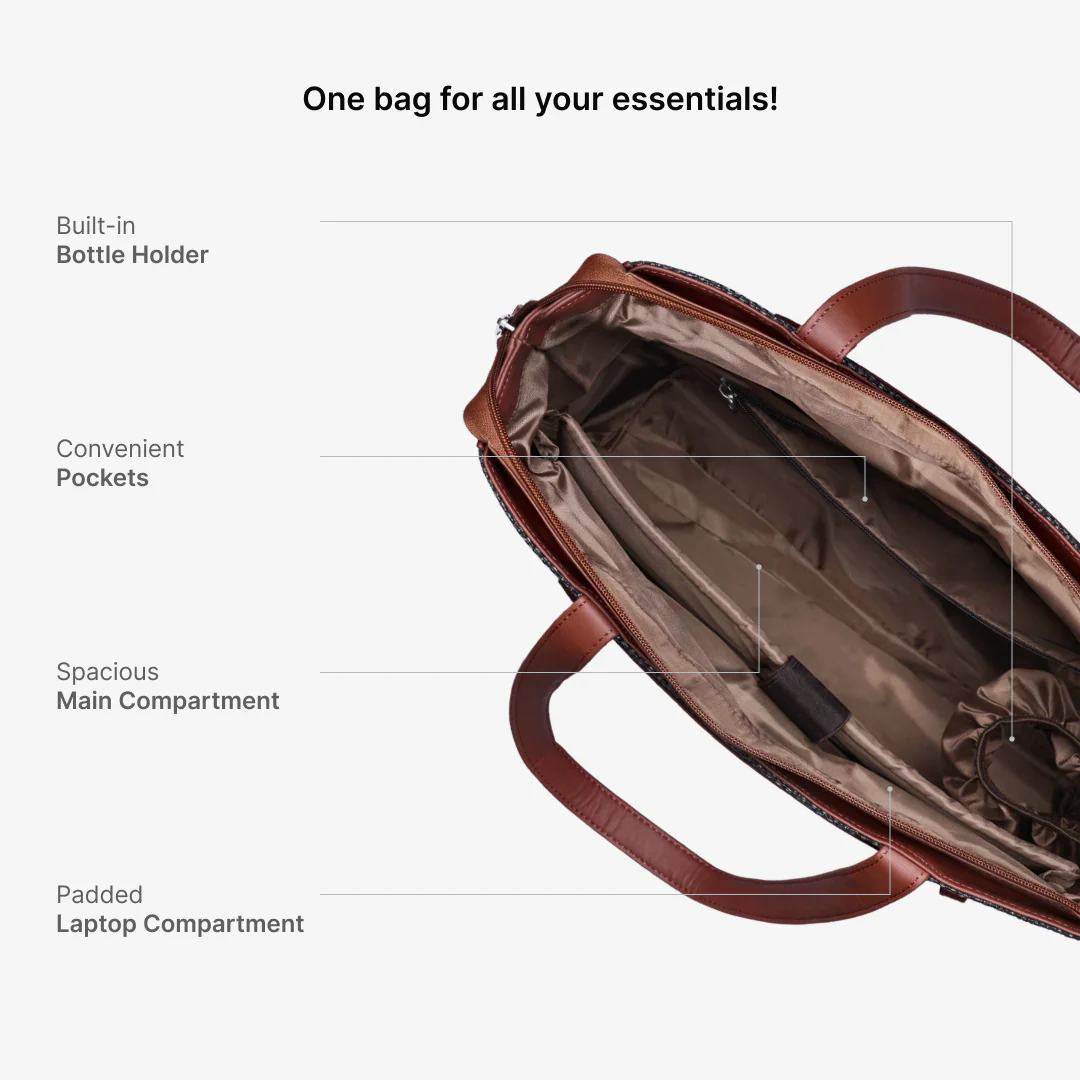Bidri Kaiser Statement Office Bag - Image 4
