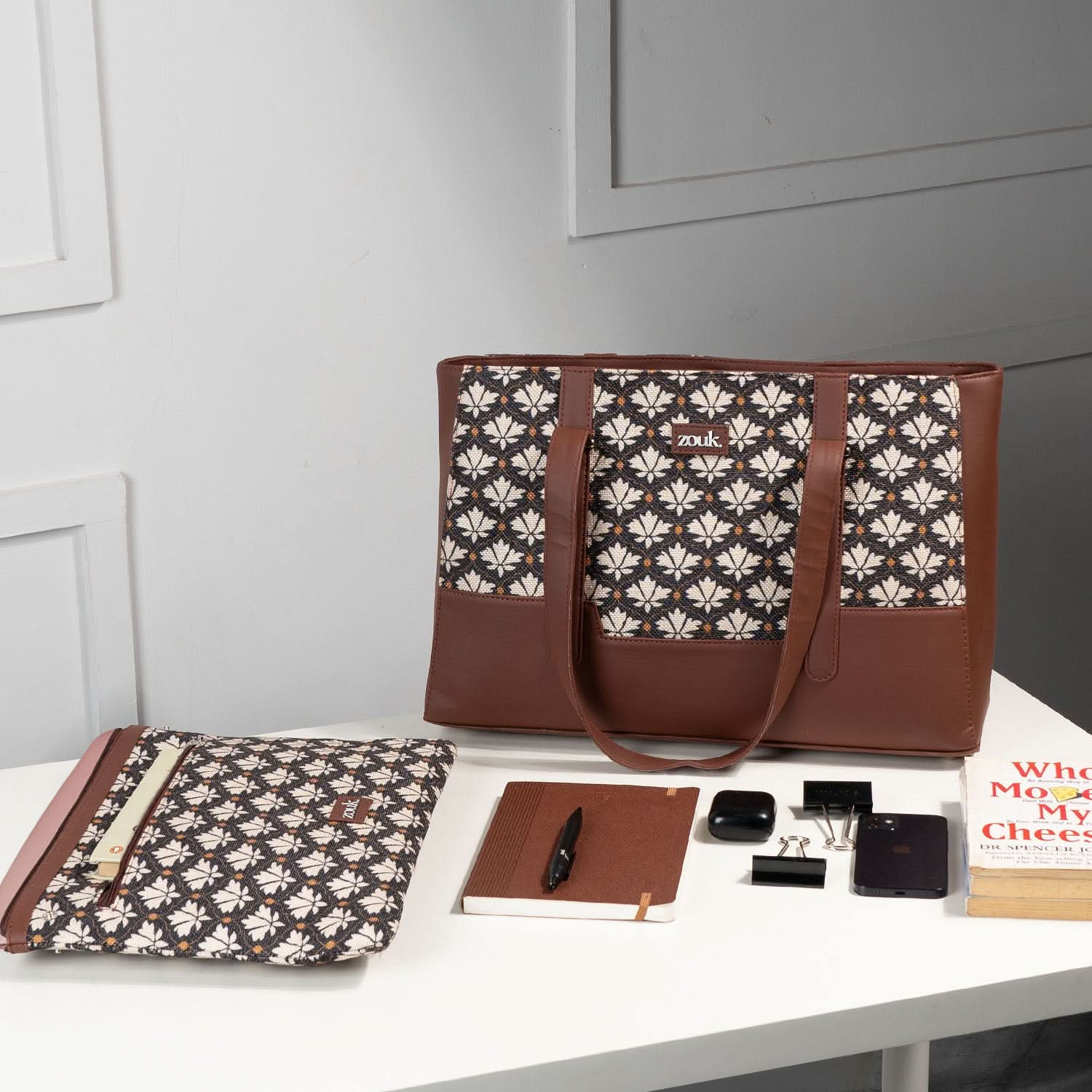 Zouk Bidri Kaiser Maya Multitasker Tote Bag - Image 2