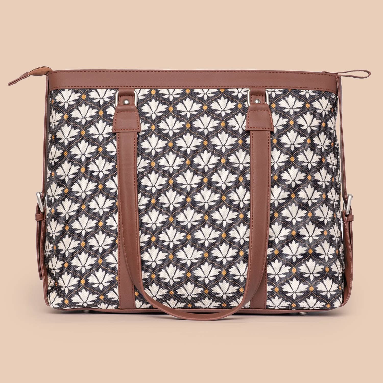 Bidri Kaiser - Women's Office Bag & Classic Zipper Wallet Combo - Image 3
