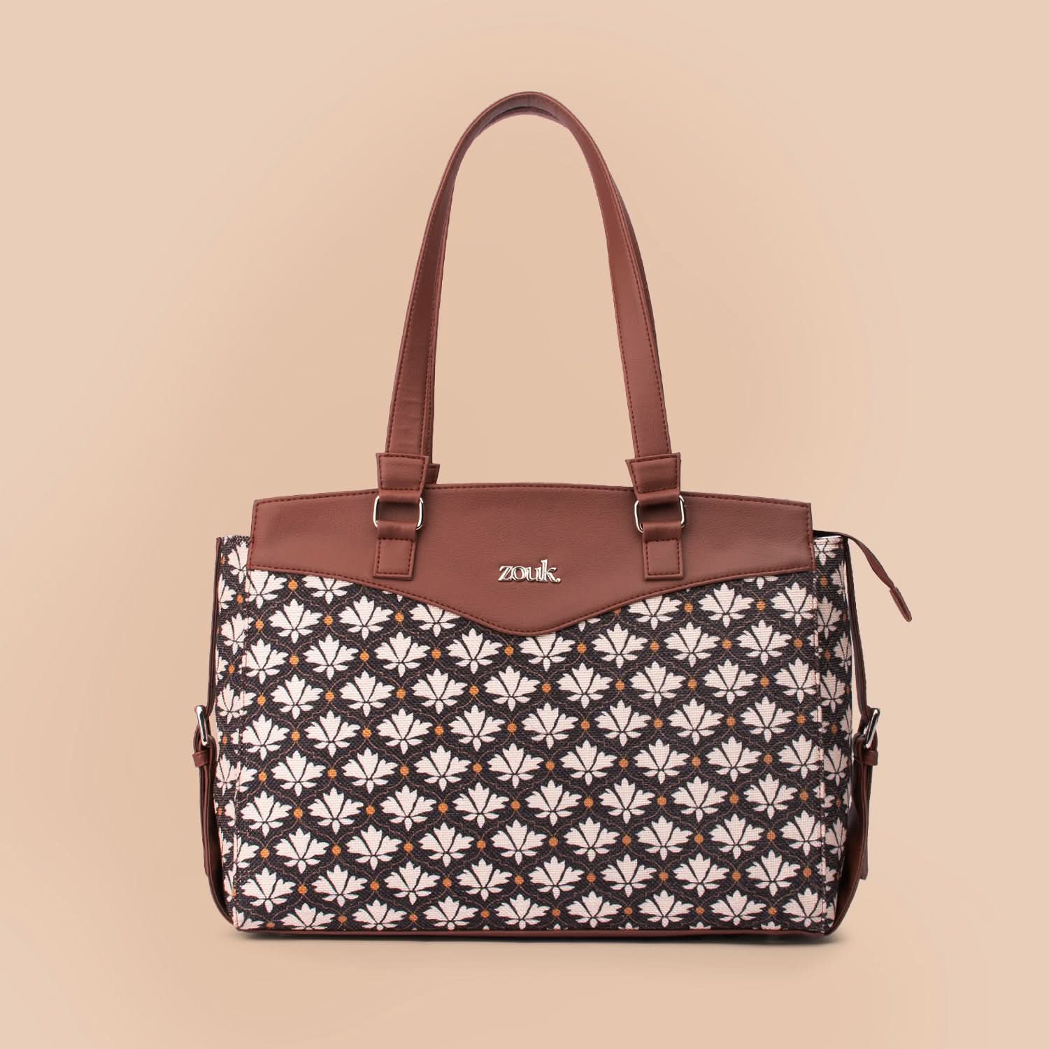 Bidri Kaiser Women's Work Bag Brown - Image 3