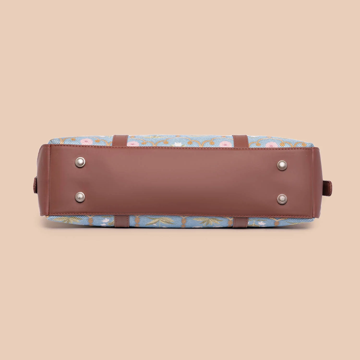 Jaipur Fresco Blue Women's Office Bag - Image 8