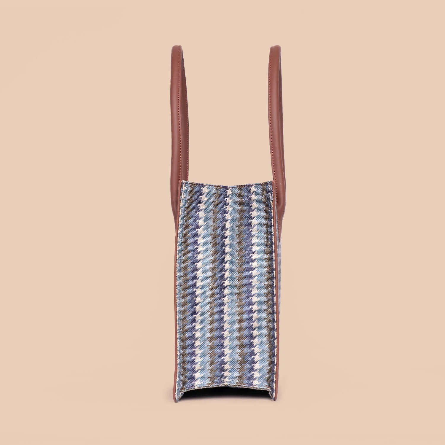 Bombay Houndstooth Book Tote - Image 8