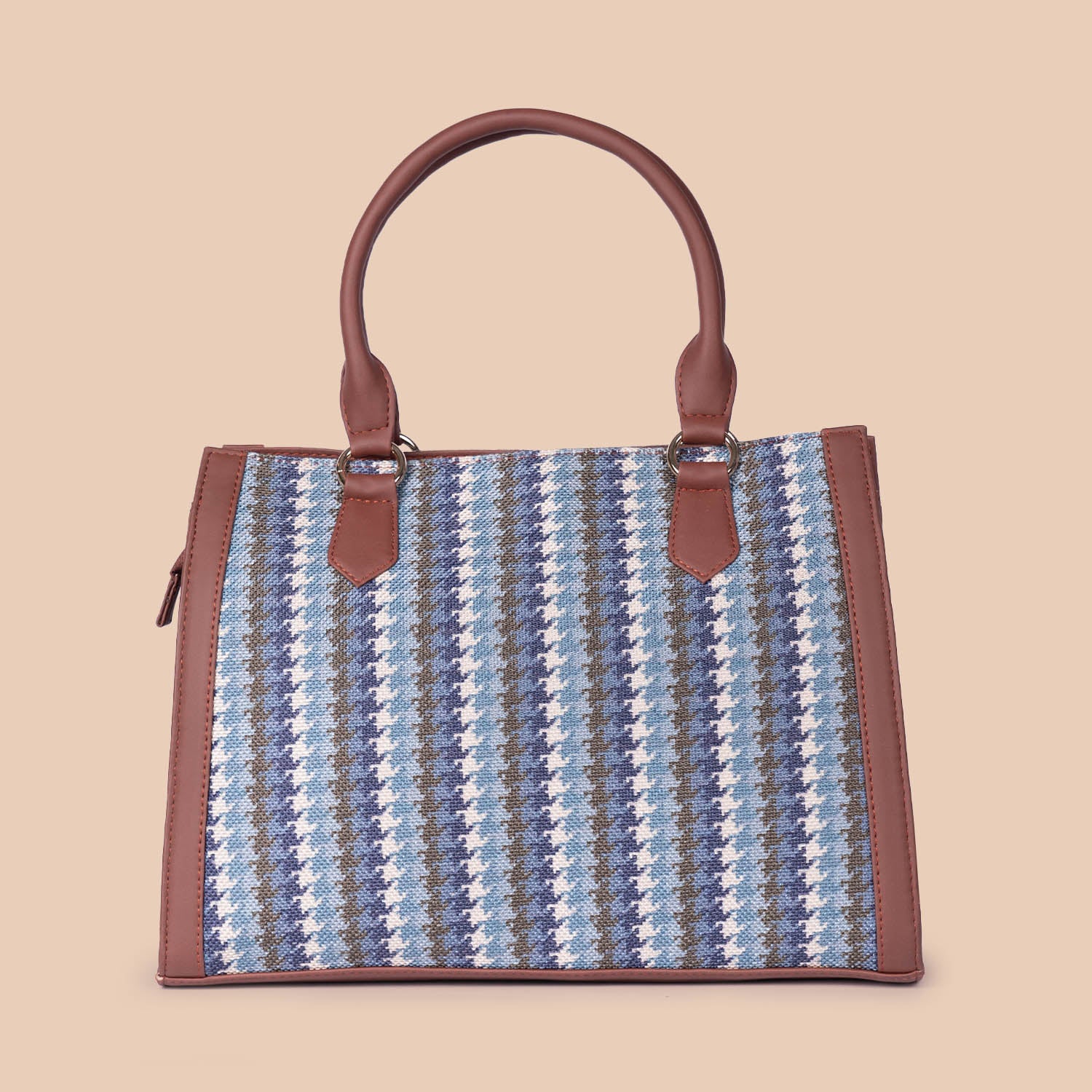 Bombay Houndstooth Classic Handbag - Image 3