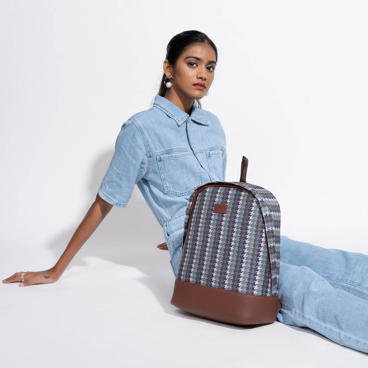 Bombay Houndstooth Dome Daypack - Image 2