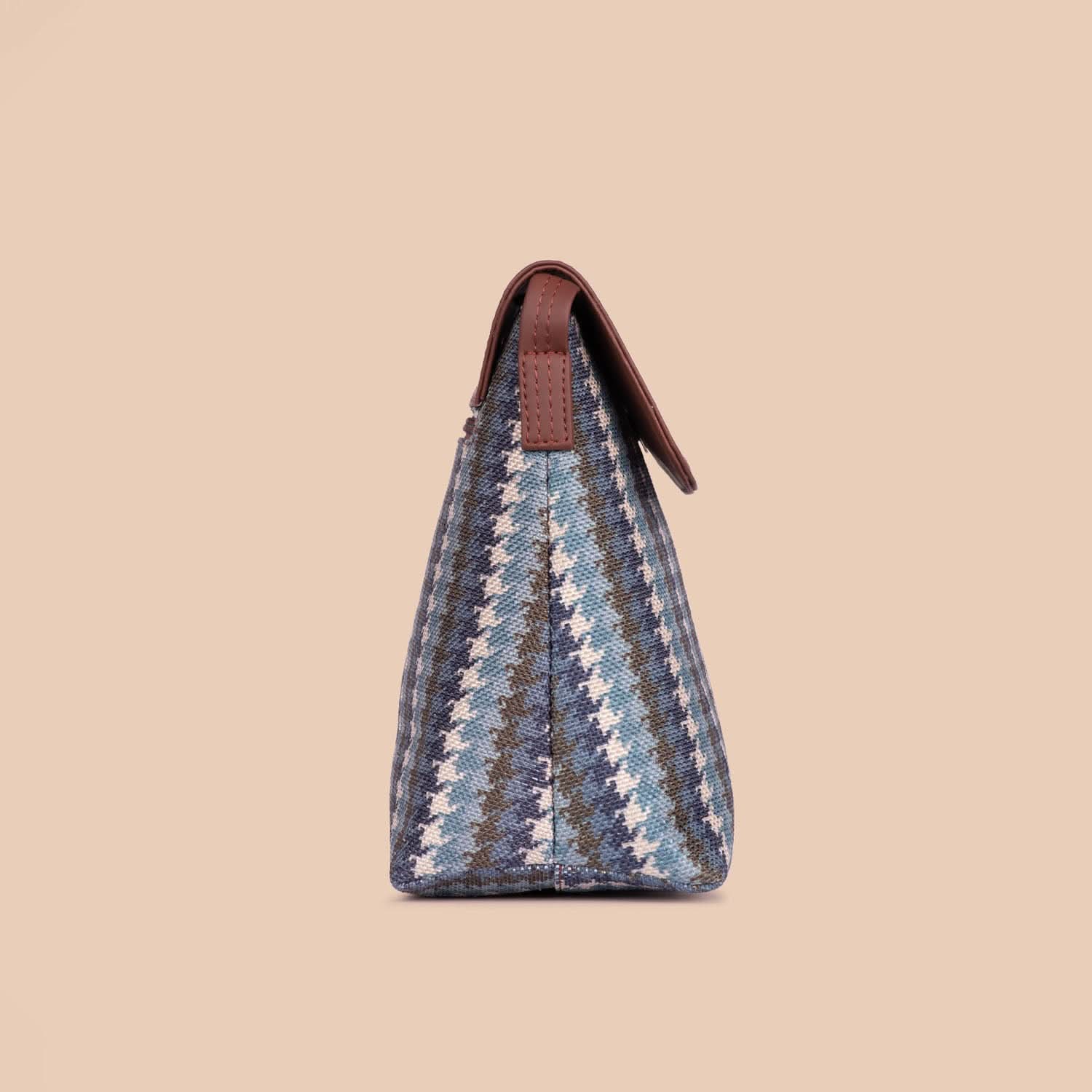 Bombay Houndstooth Flap Sling Bag - Image 6