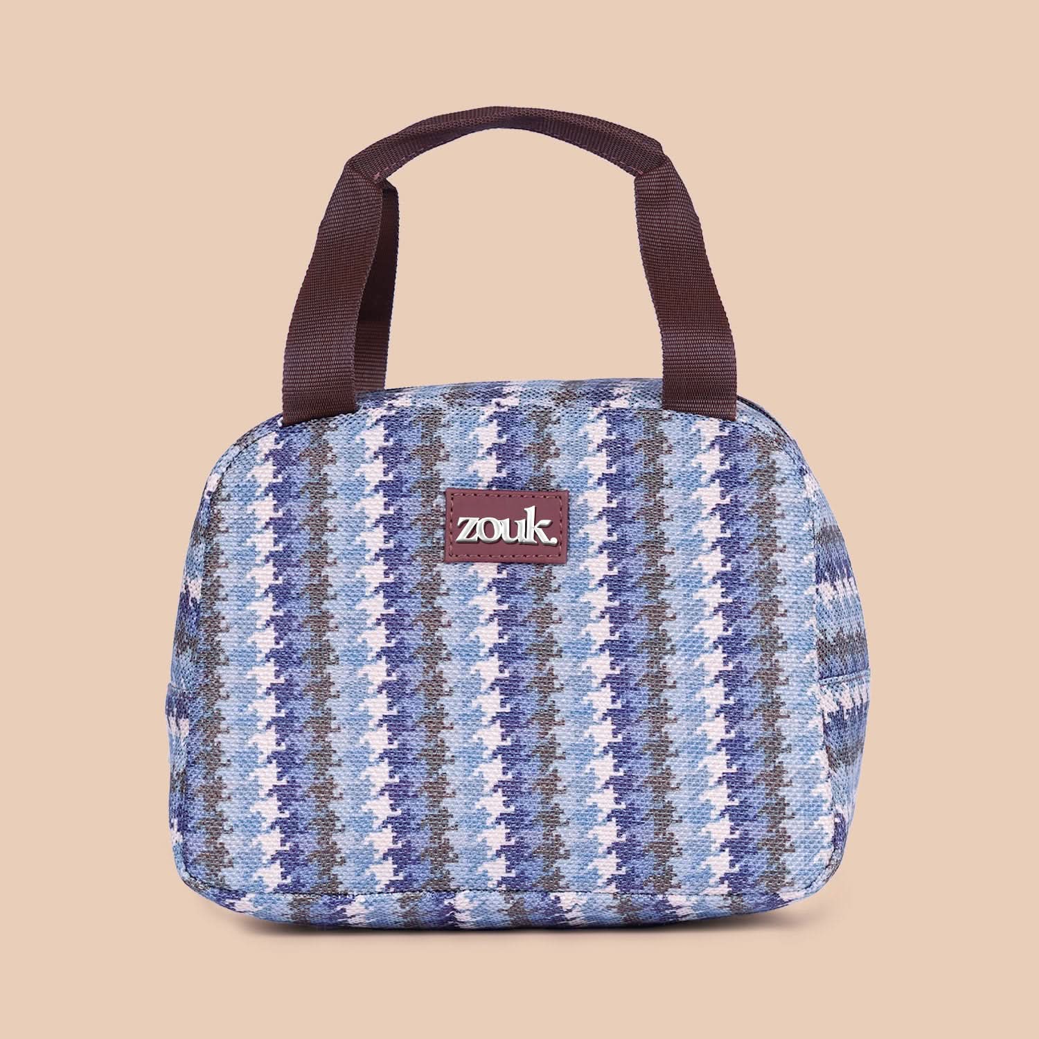 Bombay Houndstooth Lunch Bag - Image 2