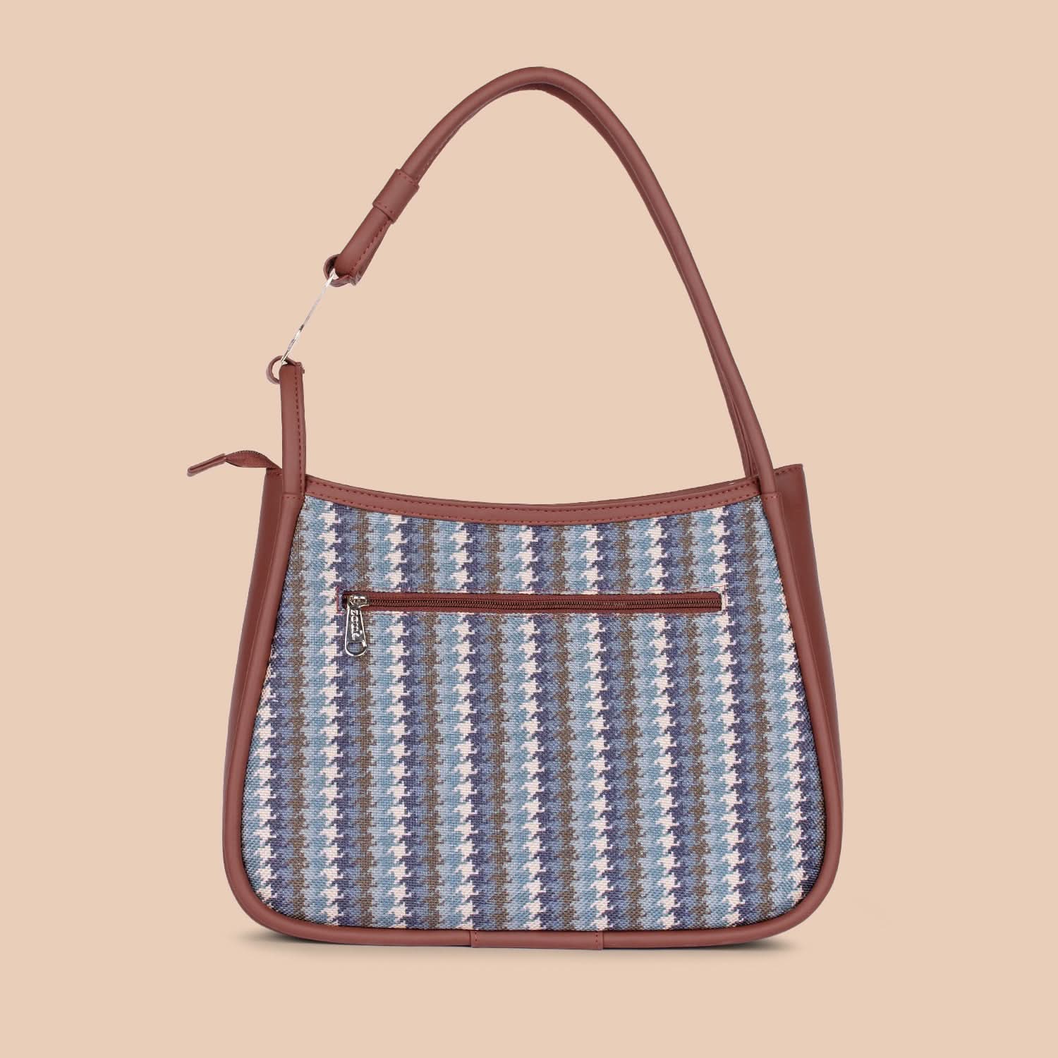 Bombay Houndstooth Sleek Shoulder Bag - Image 3