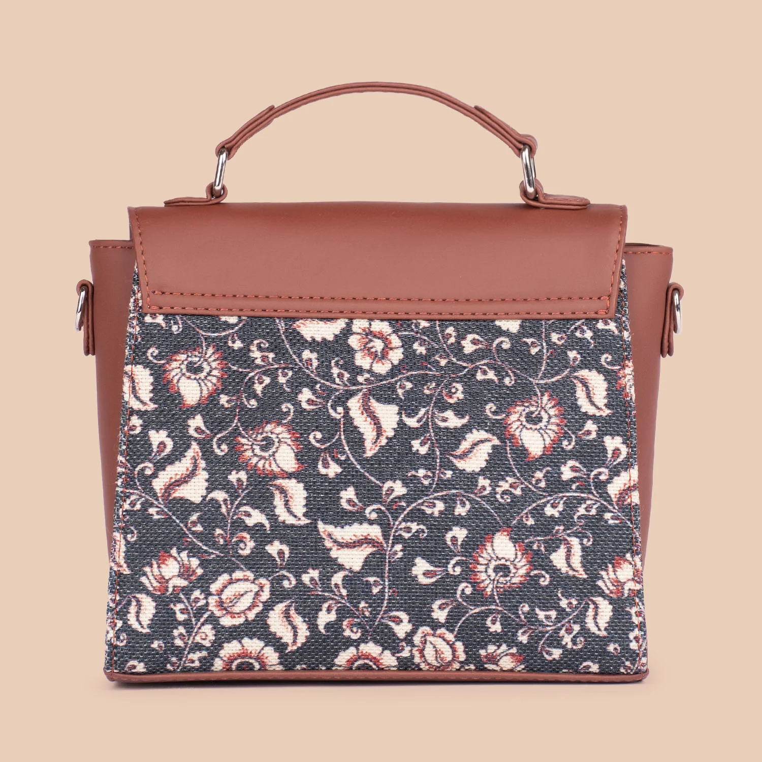 Chittoor Blue Kalamkari Statement Sling Bag - Image 3