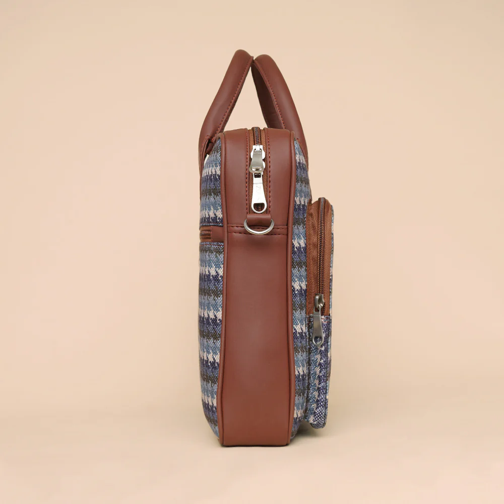 Bombay Houndstooth Unisex Laptop Bag - Image 5