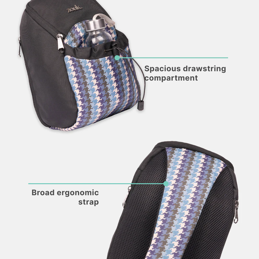 Bombay Hounstooth Yuva Crossbody - Image 4