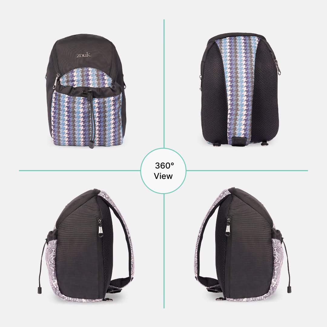 Bombay Hounstooth Yuva Crossbody - Image 8