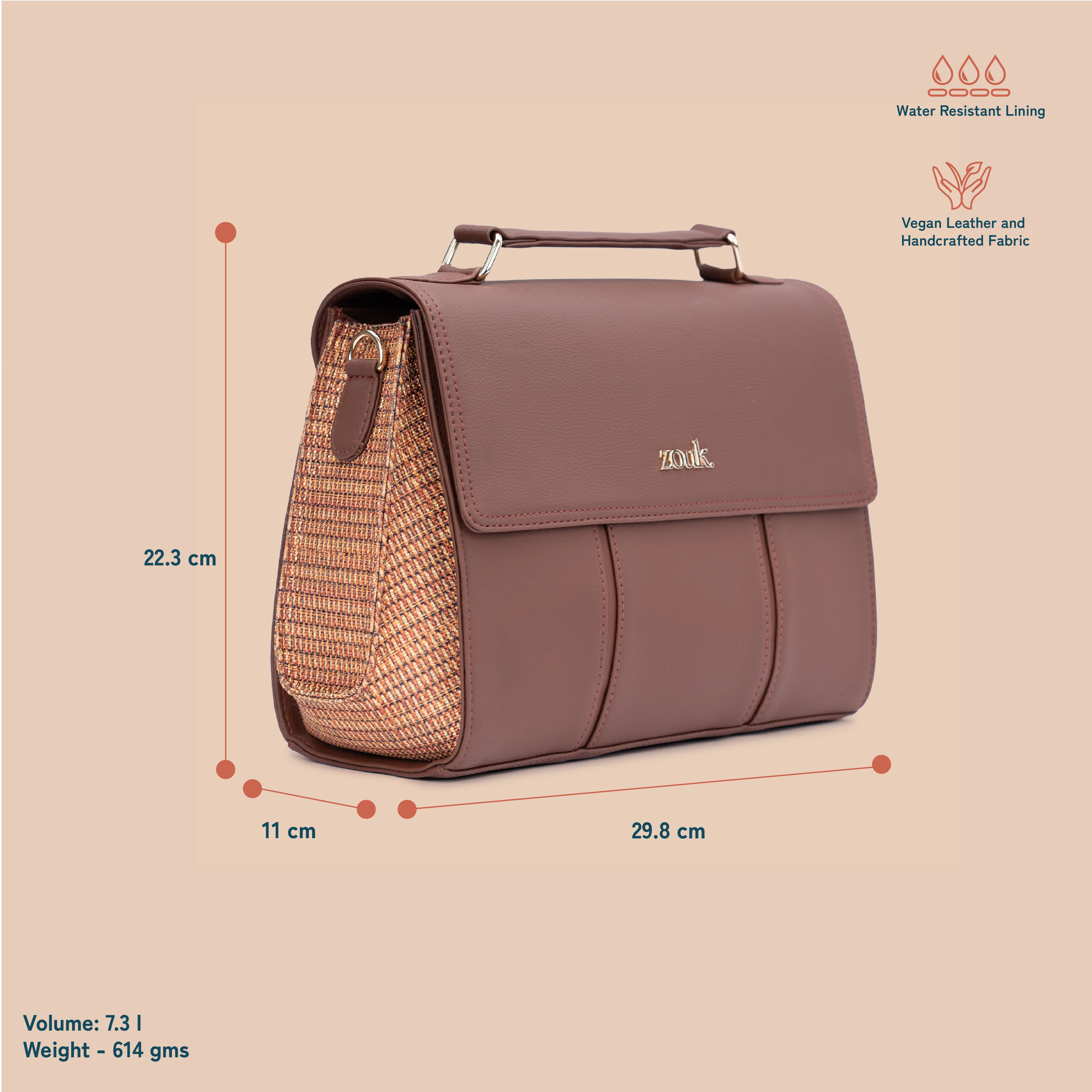 Rhea Kapoor Satchel Bag - Bombay Macrame - Image 5