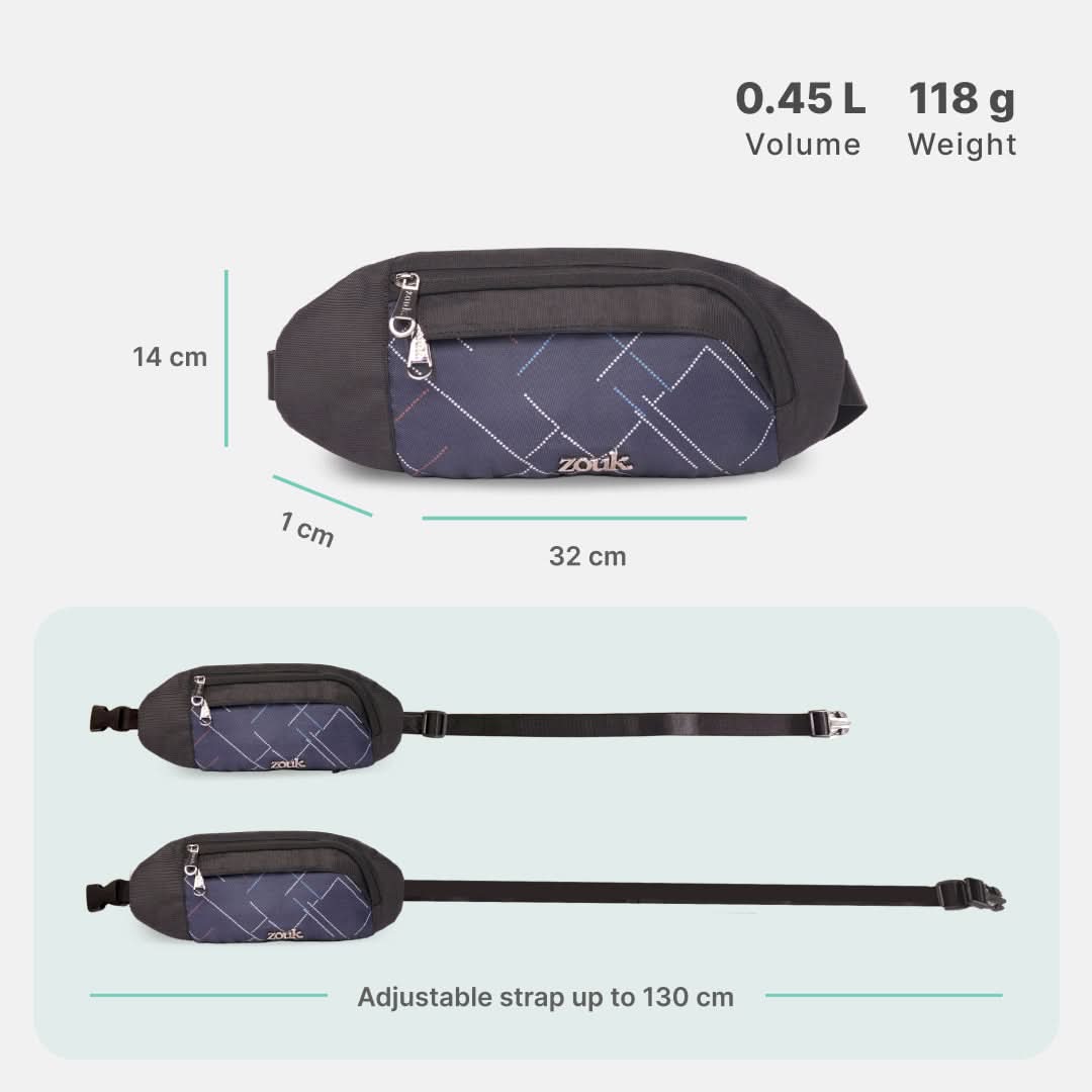 Bombay Tartan Faye Fanny Pack - Image 3