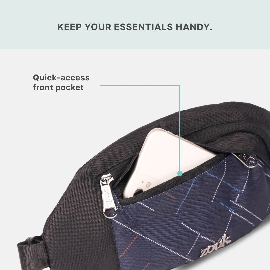 Bombay Tartan Faye Fanny Pack - Image 4