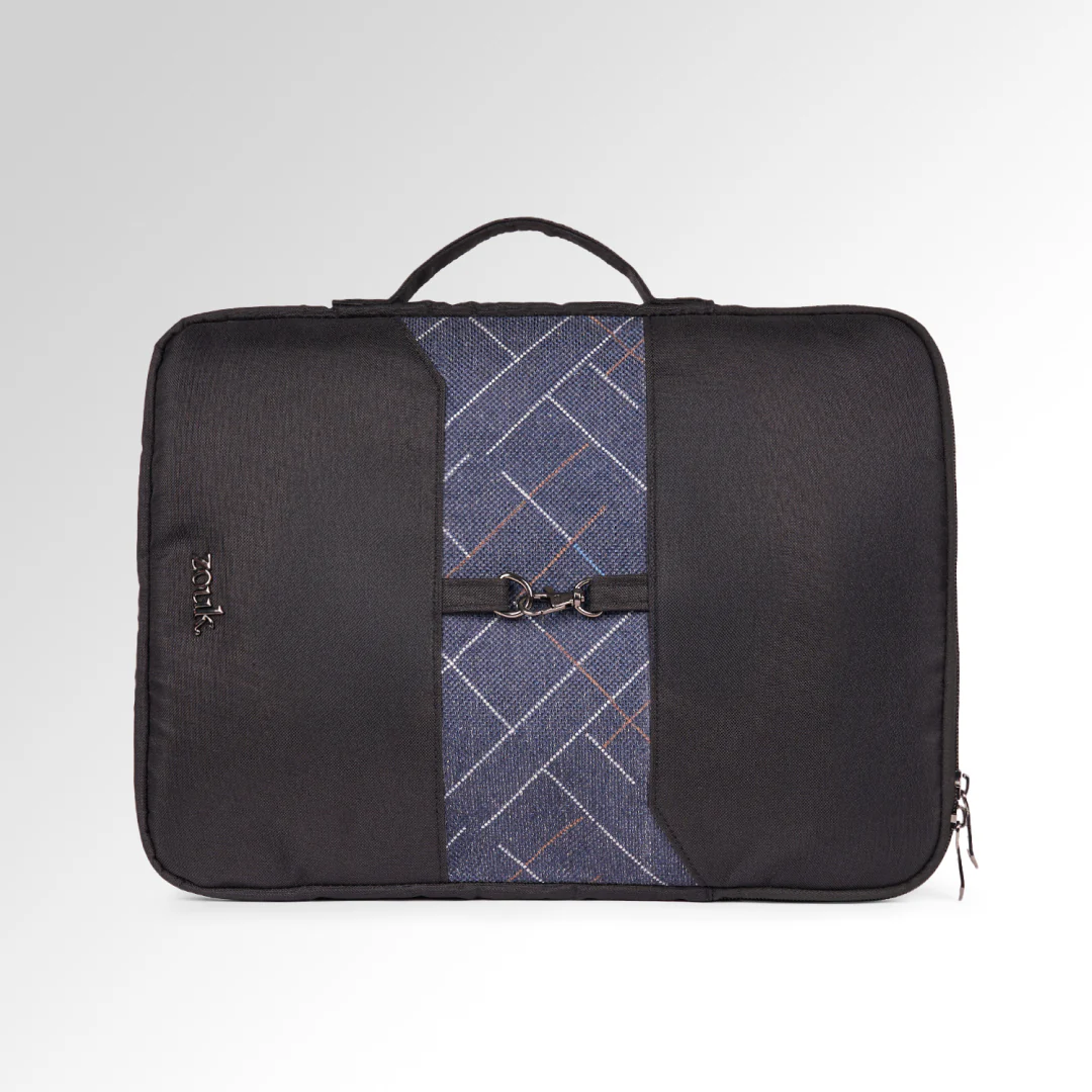 Bombay Tartan Signature Laptop Sleeve - 14inch (Black) - Image 2