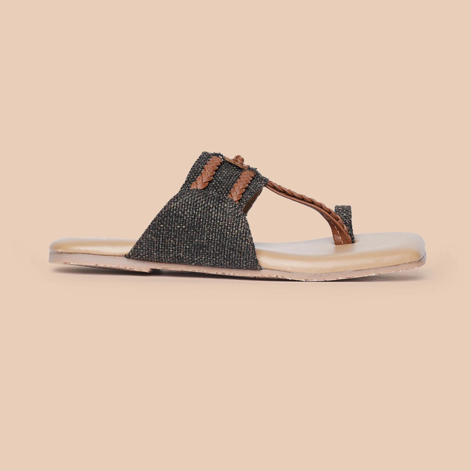 Bristel Braided Kolhapuri Chappal - Image 10
