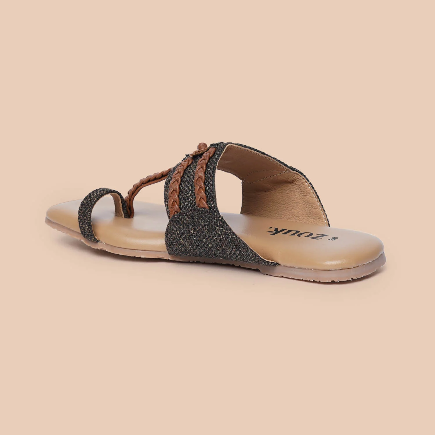 Bristel Braided Kolhapuri Chappal - Image 7