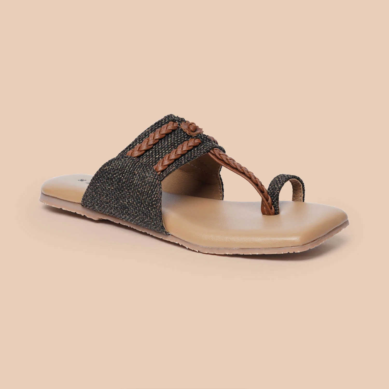 Bristel Braided Kolhapuri Chappal - Image 8