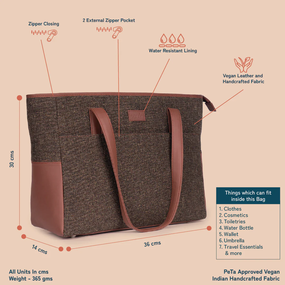 Travel Tote Bag - Bristel - Image 4