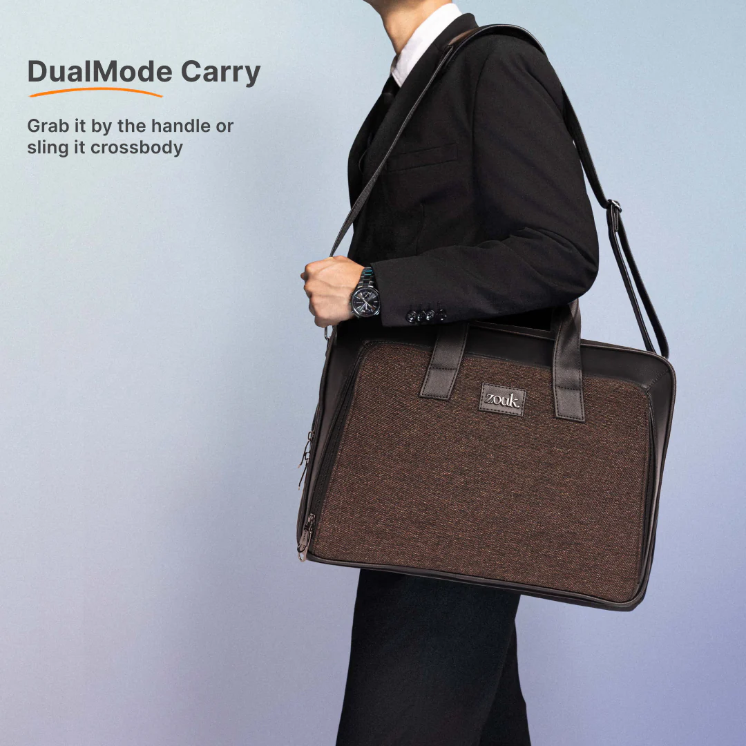 Bristel Executive Laptop Bag (Black) - Image 6