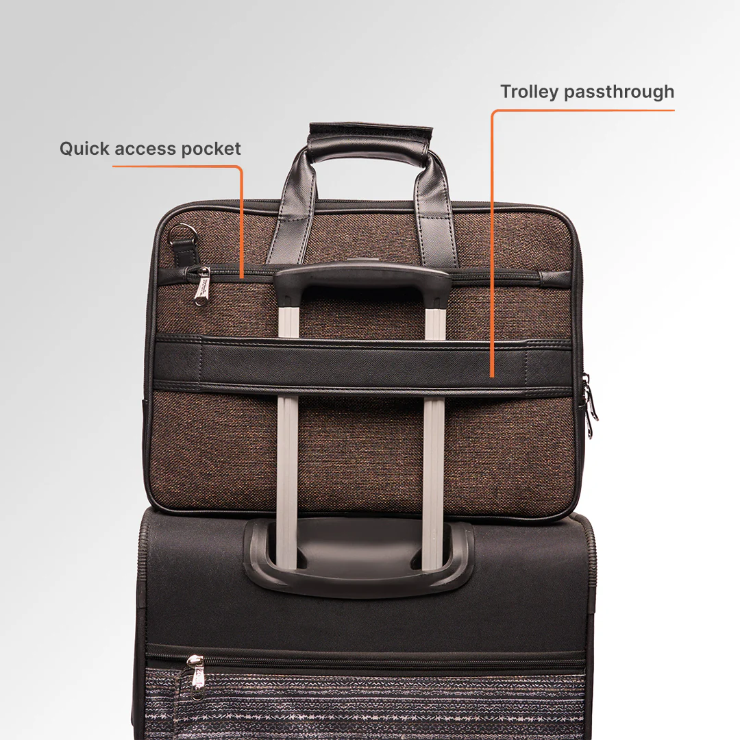 Bristel Executive Laptop Bag (Black) - Image 9
