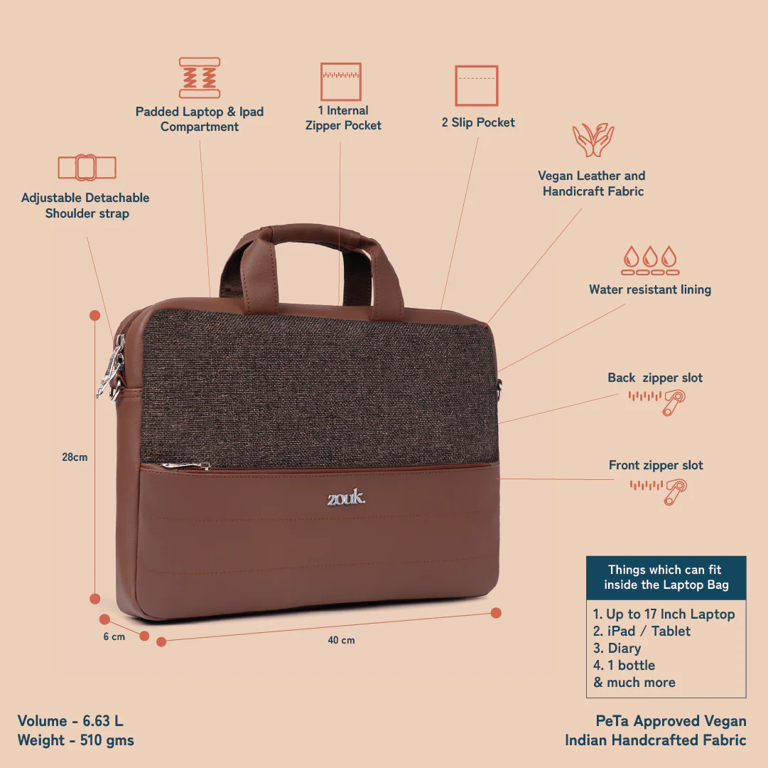 Arin Laptop Bag - Bristel - Image 5
