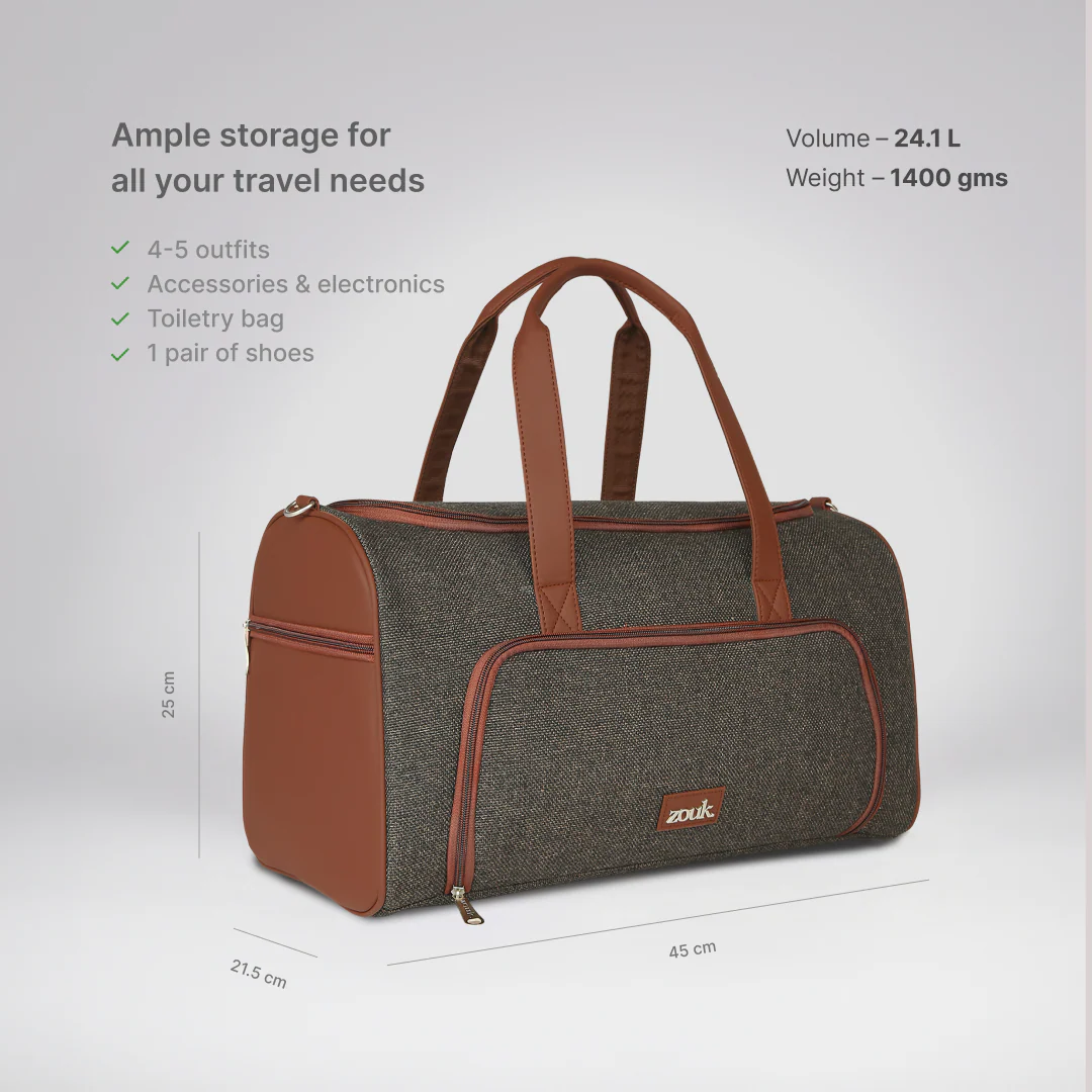 Bristel Men's Weekender Duffel Bag - Image 4