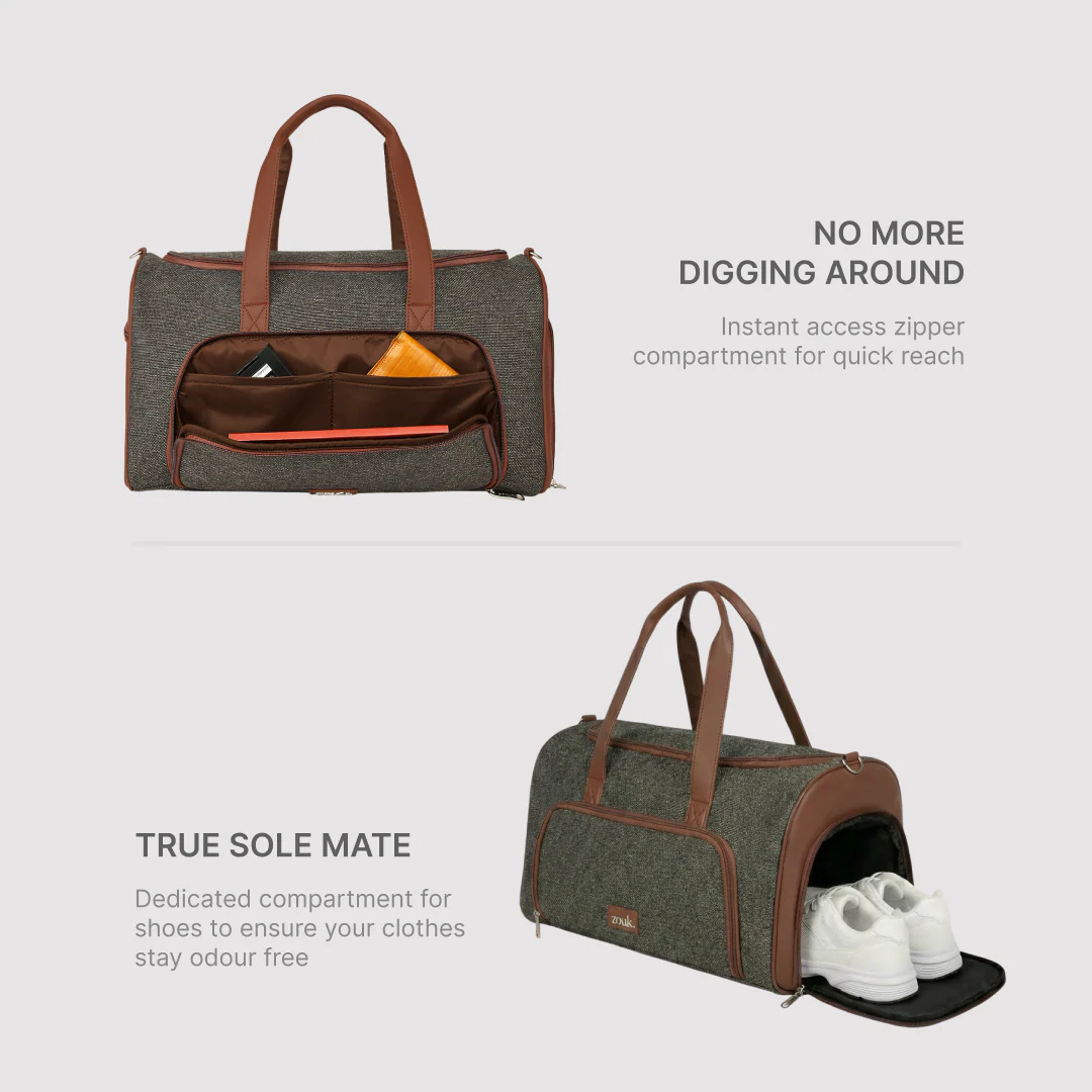 Bristel Men's Weekender Duffel Bag - Image 6