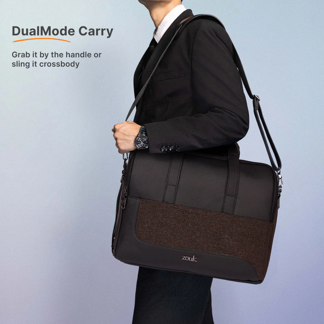 Bristel Office Laptop Bag (Black) - Image 6
