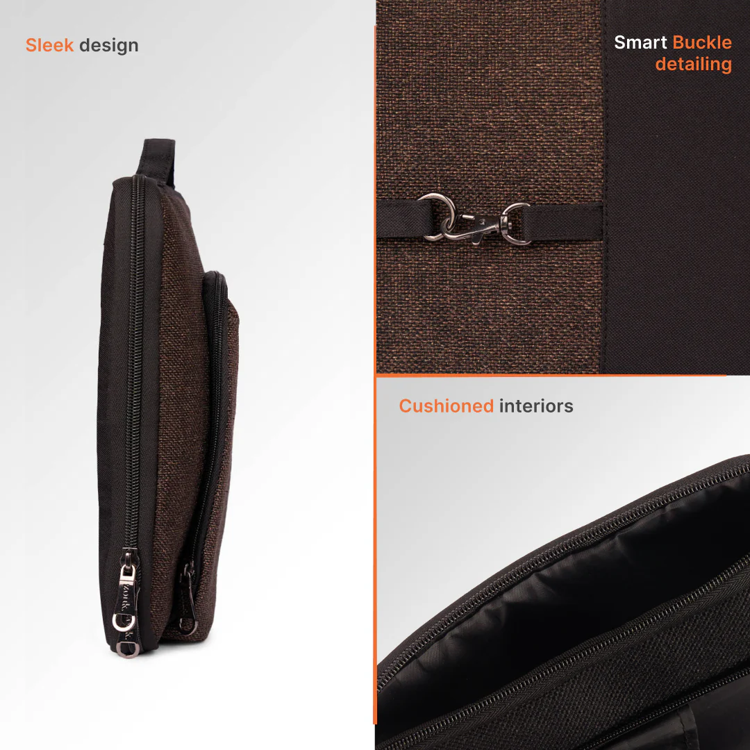 Bristel Signature Laptop Sleeve - 14inch (Black) - Image 5