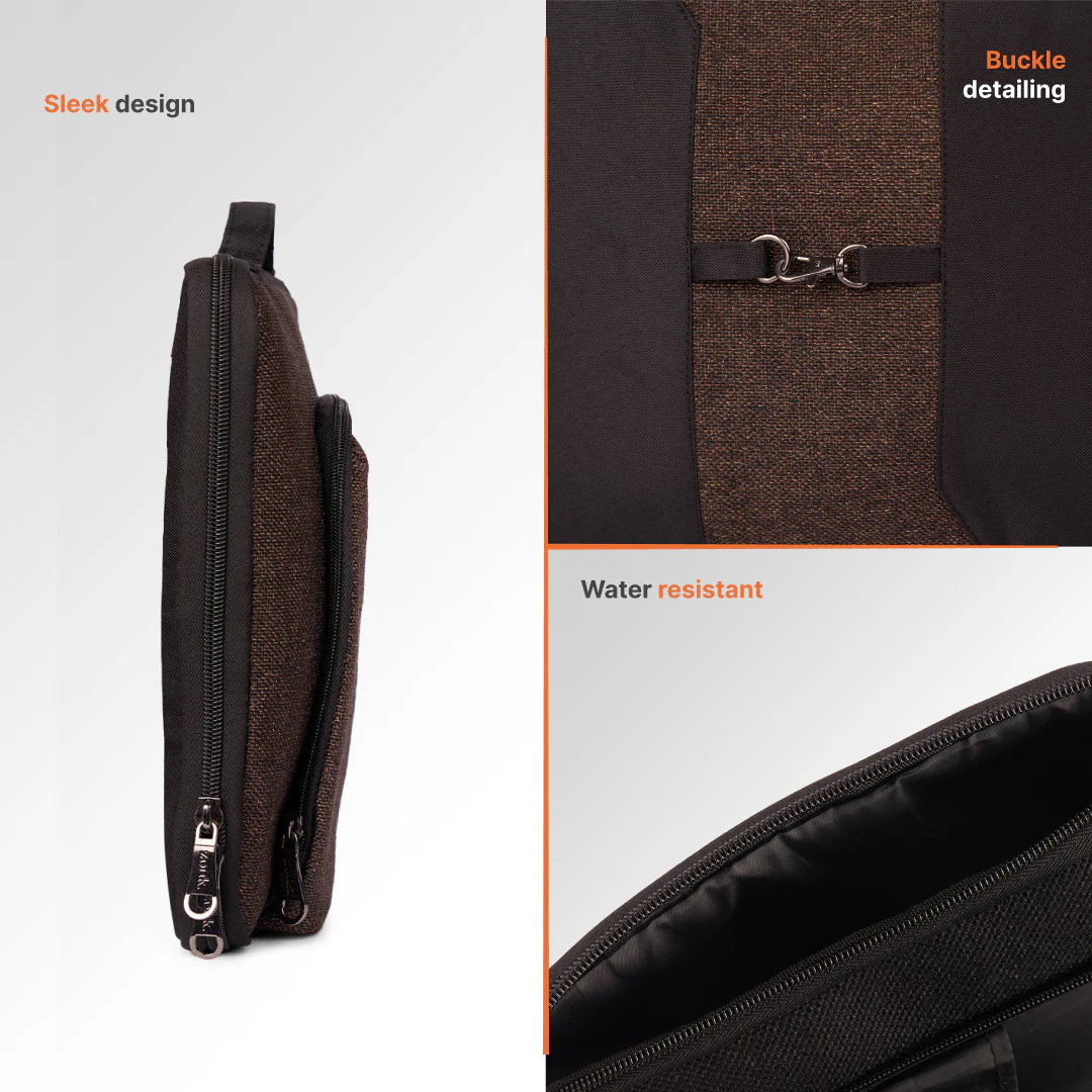 Bristel Signature Laptop Sleeve - 15.6inch (Black) - Image 5