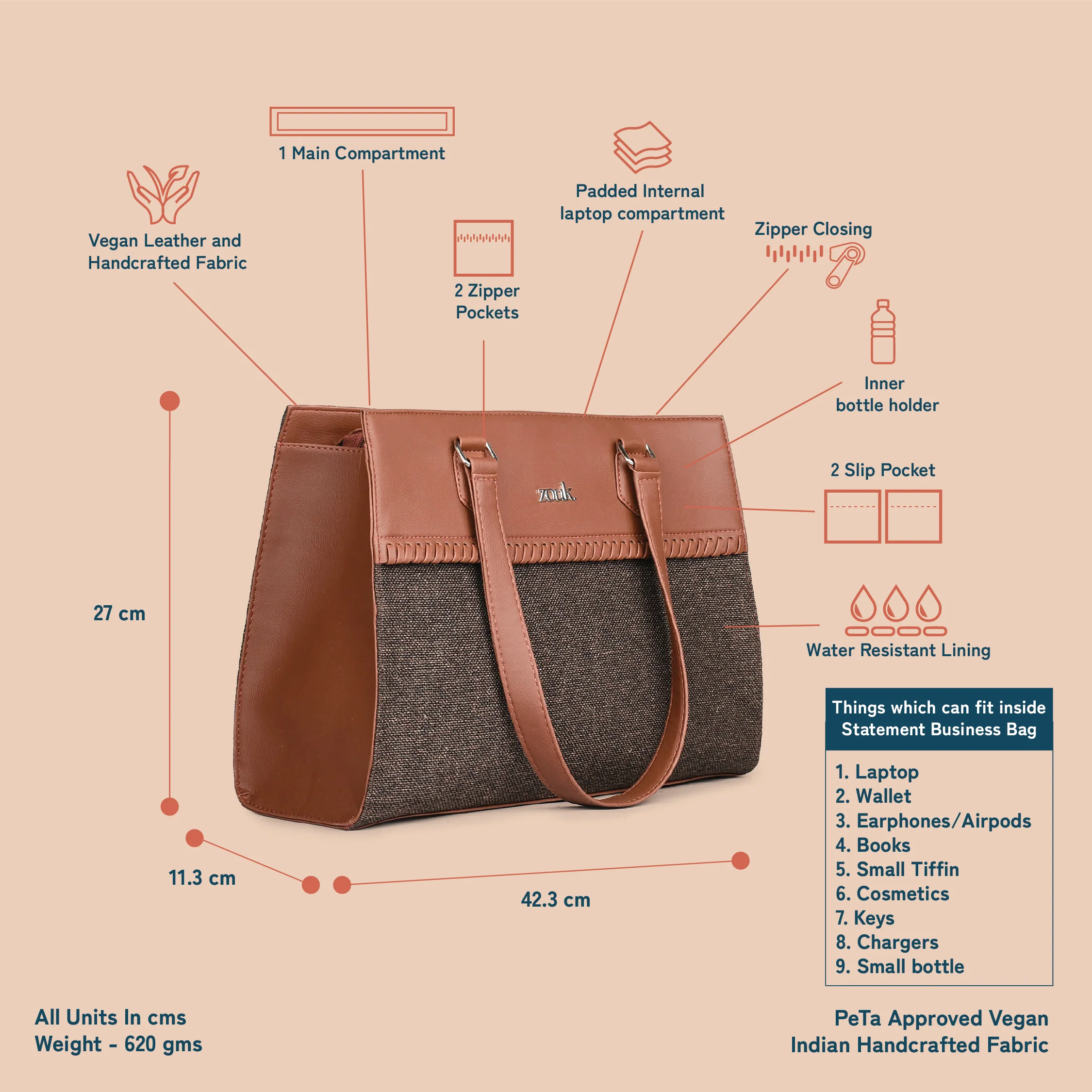 Bristel Statement Business Bag - Image 5