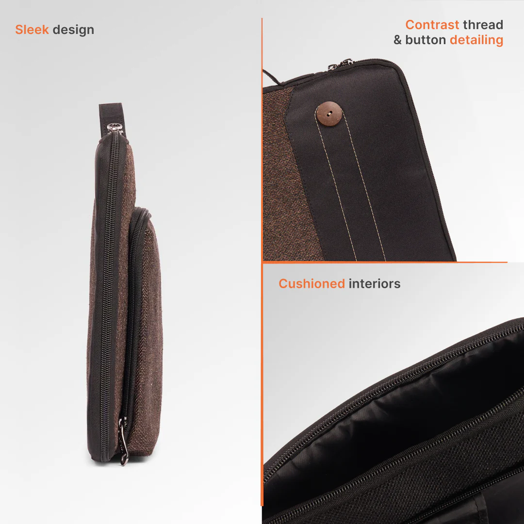 Bristel Urban Laptop Sleeve - 14inch (Black) - Image 4