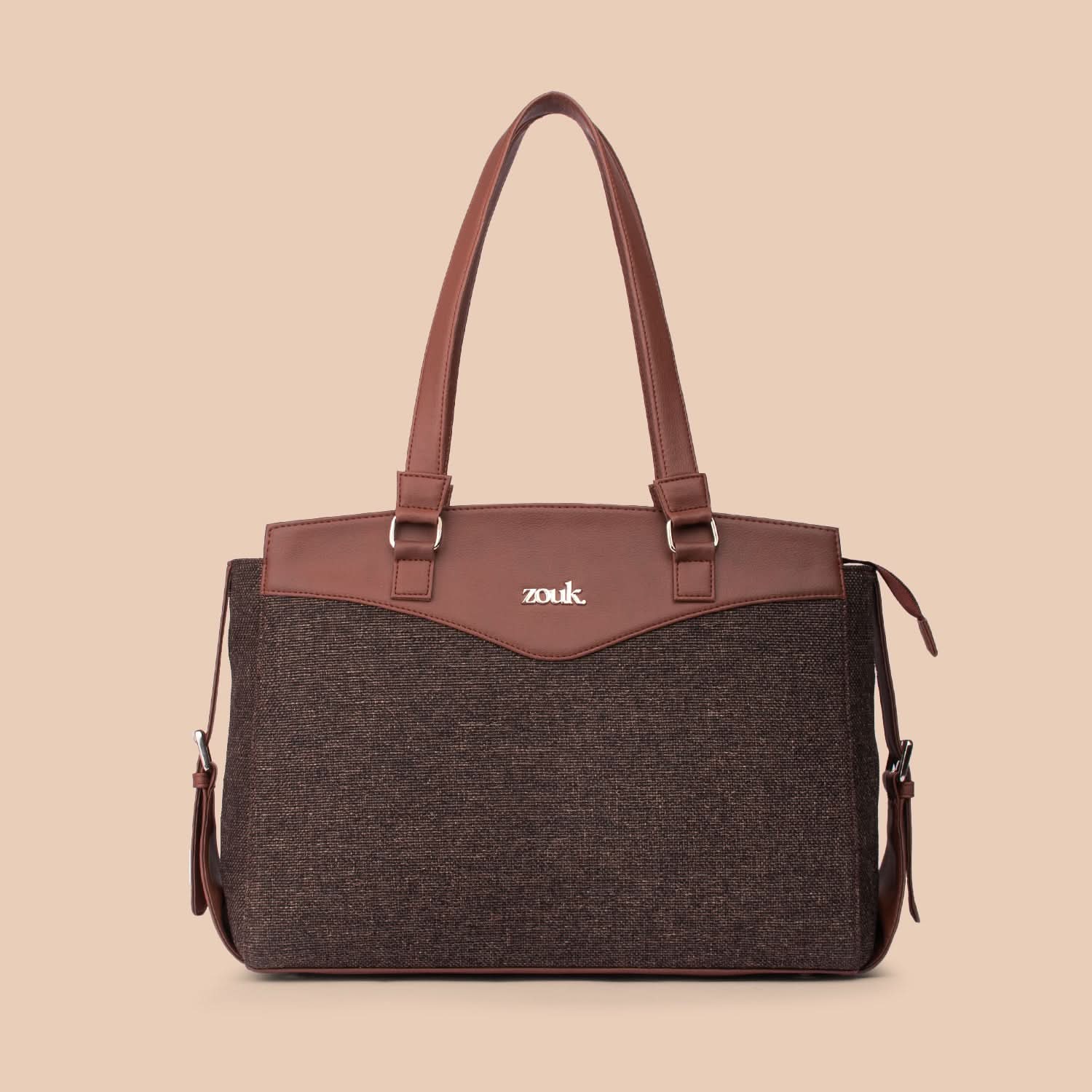 Bristel Women's Work Bag Brown - Image 3