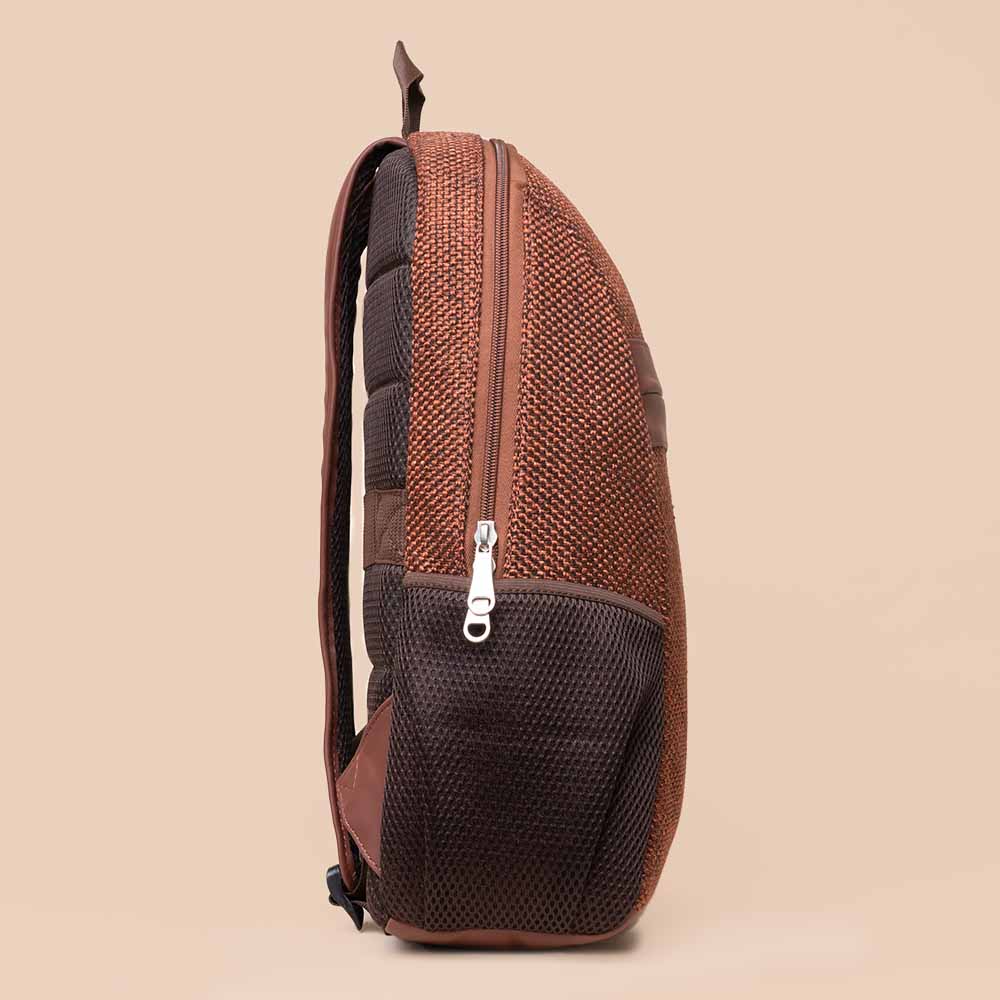 Brown Metal Classic Backpack - Image 7