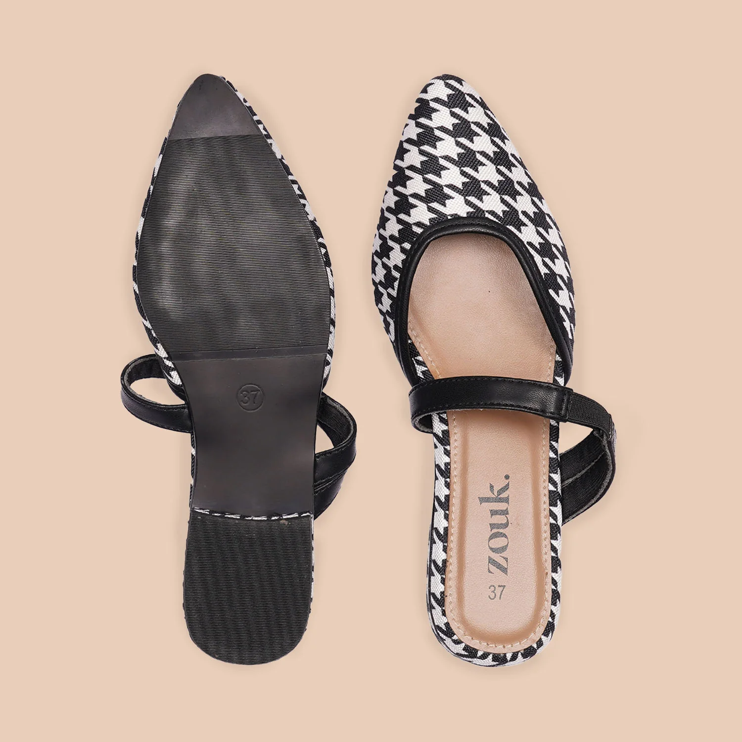 Calcutta Houndstooth Flexifit Mule - Image 3