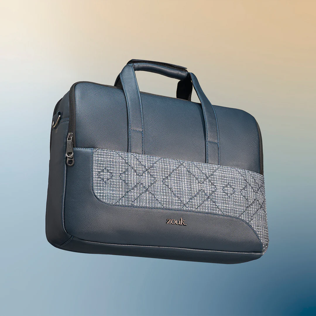 Calcutta Pixels Office Laptop Bag (Blue) - Image 2