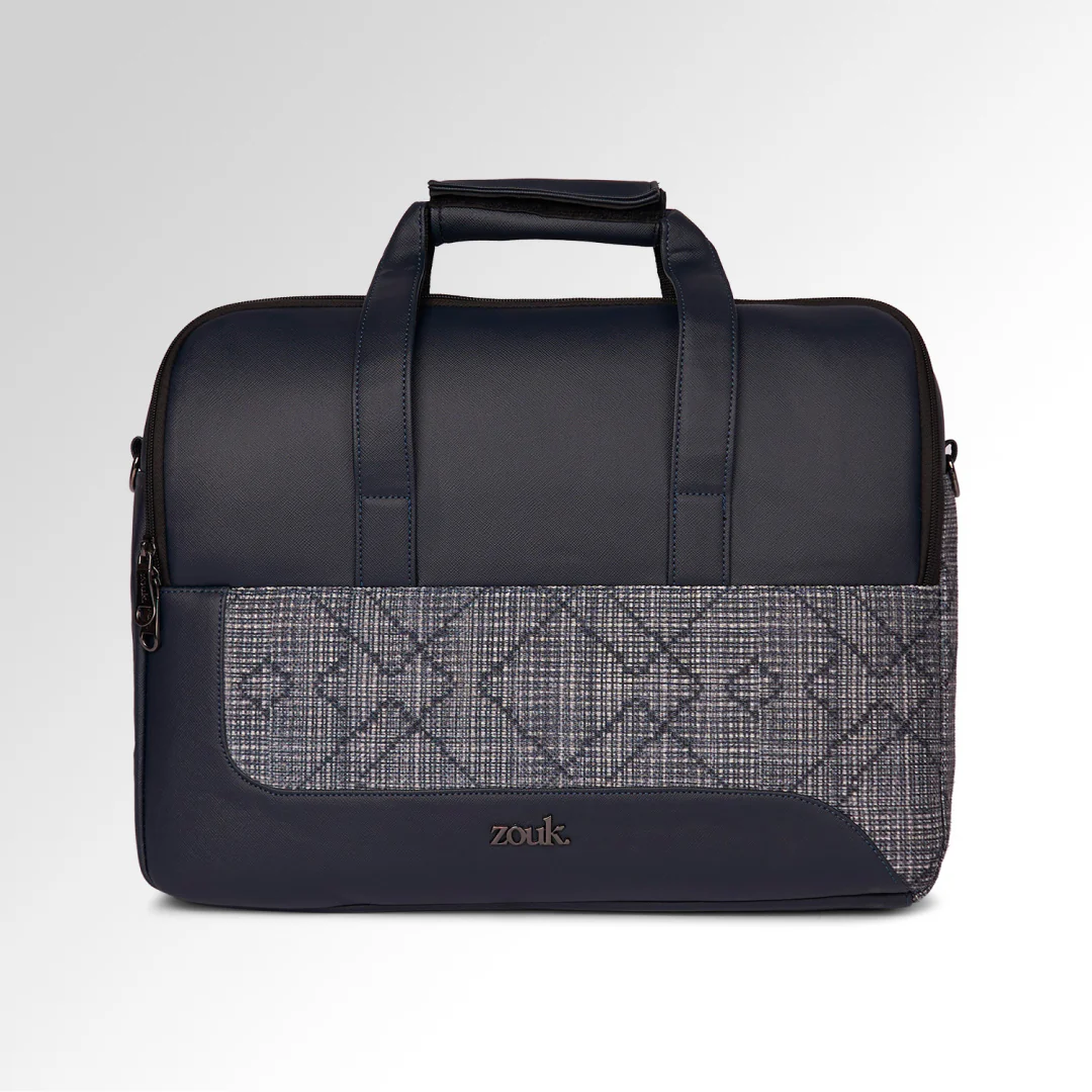 Calcutta Pixels Office Laptop Bag (Blue) - Image 3