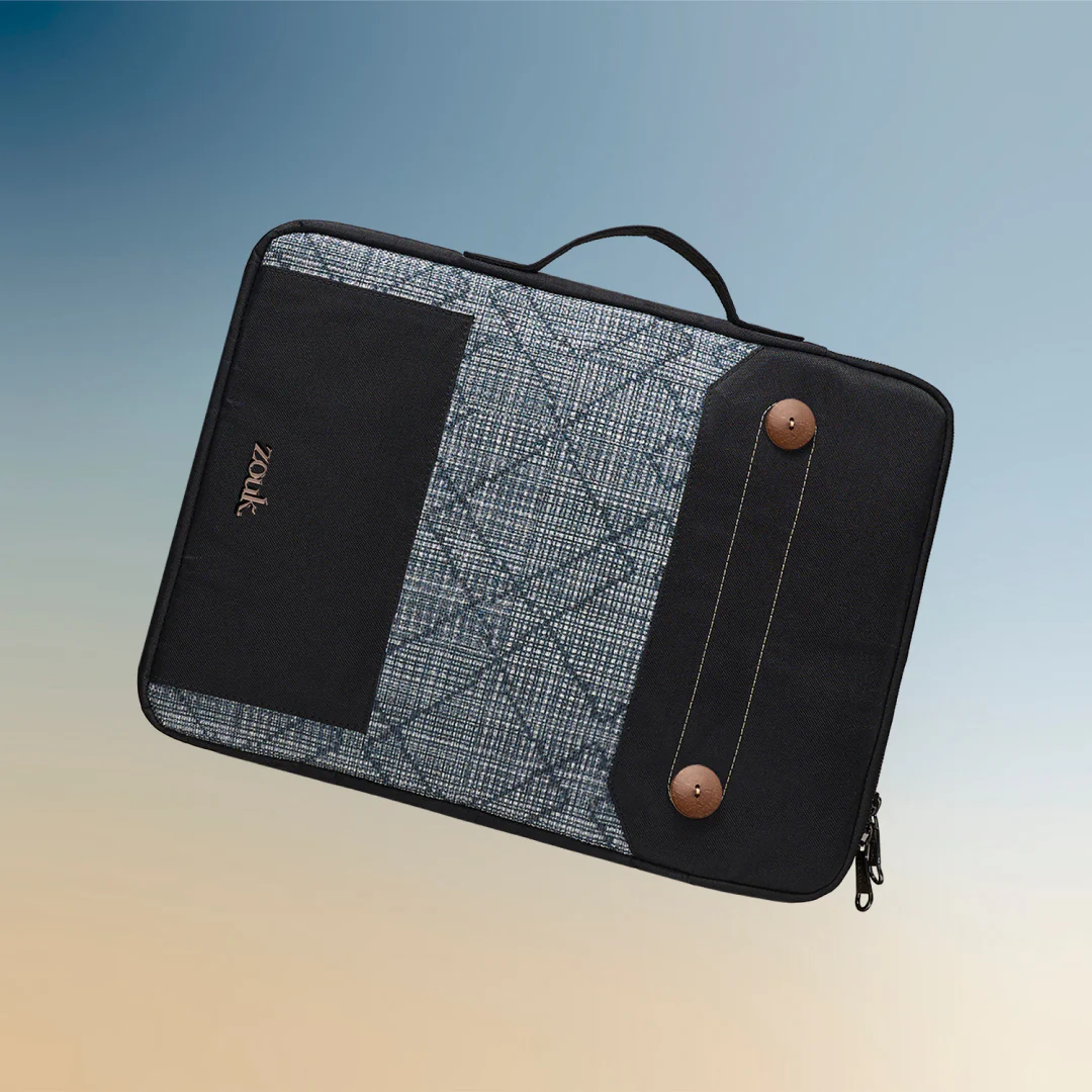 Calcutta Pixels Urban Laptop Sleeve - 14inch (Black) - Image 2