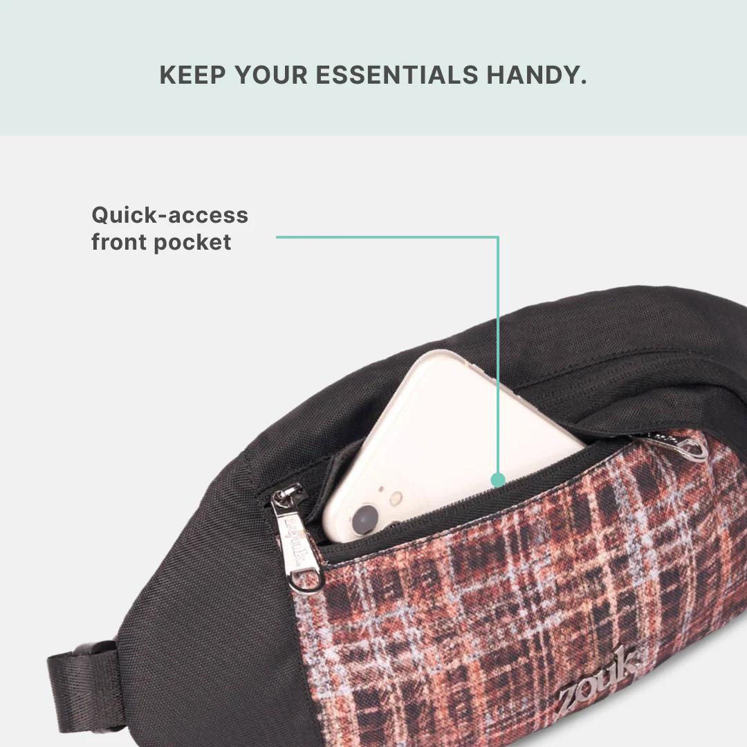 Cashmere Noir (Copper) Faye Fanny Pack - Image 4