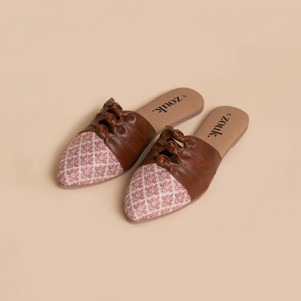 Chamoli Motif Knotted Mule - Image 6