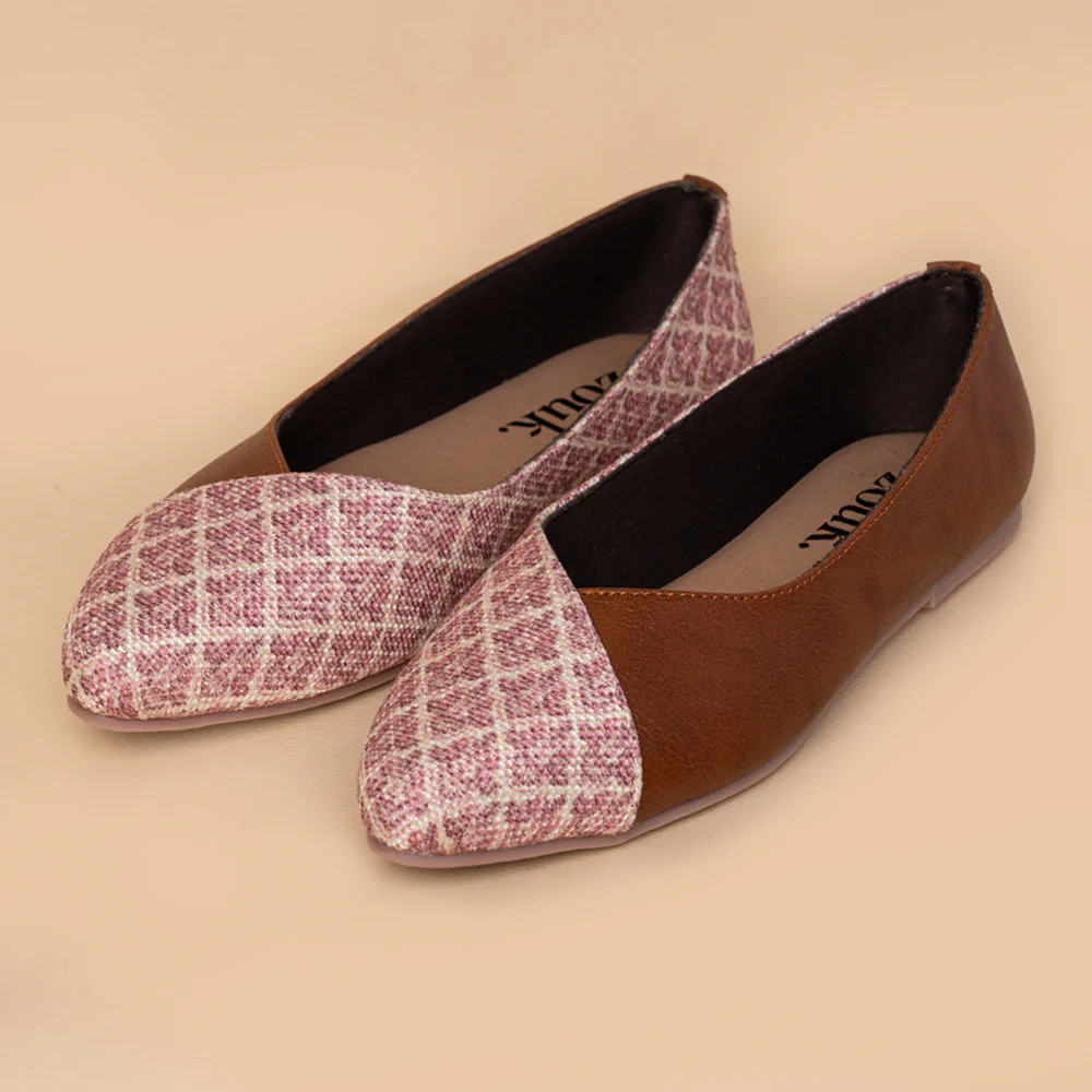 Chamoli Motif Office Bellies - Image 6